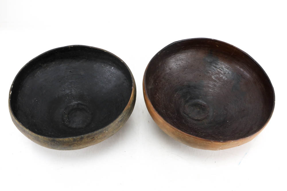 Handmade Mucawa Bowls and Figurines from Upper Ecuadorian Amazon Basin