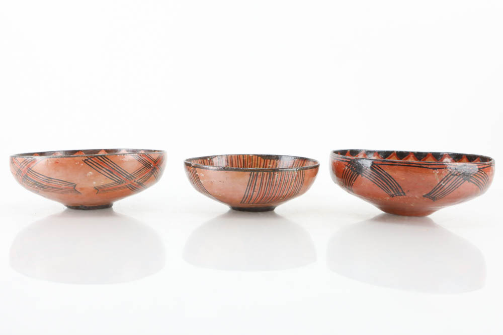 Handmade Mucawa Bowls and Figurines from Upper Ecuadorian Amazon Basin