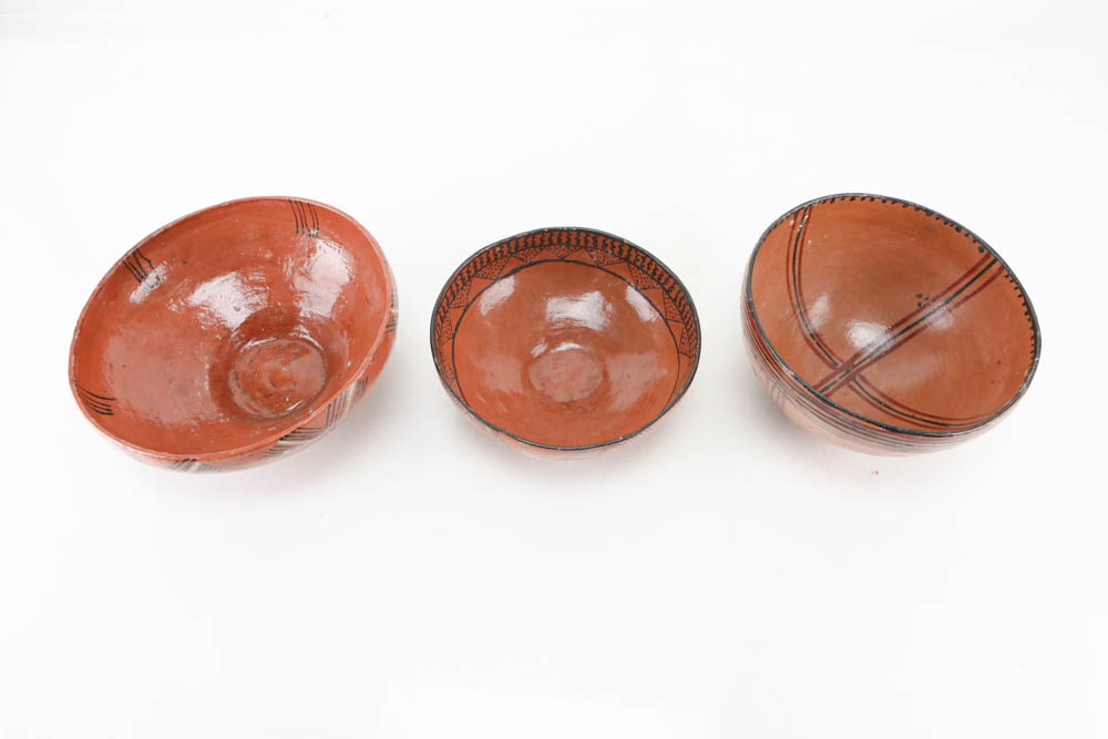 Handmade Mucawa Bowls and Figurines from Upper Ecuadorian Amazon Basin