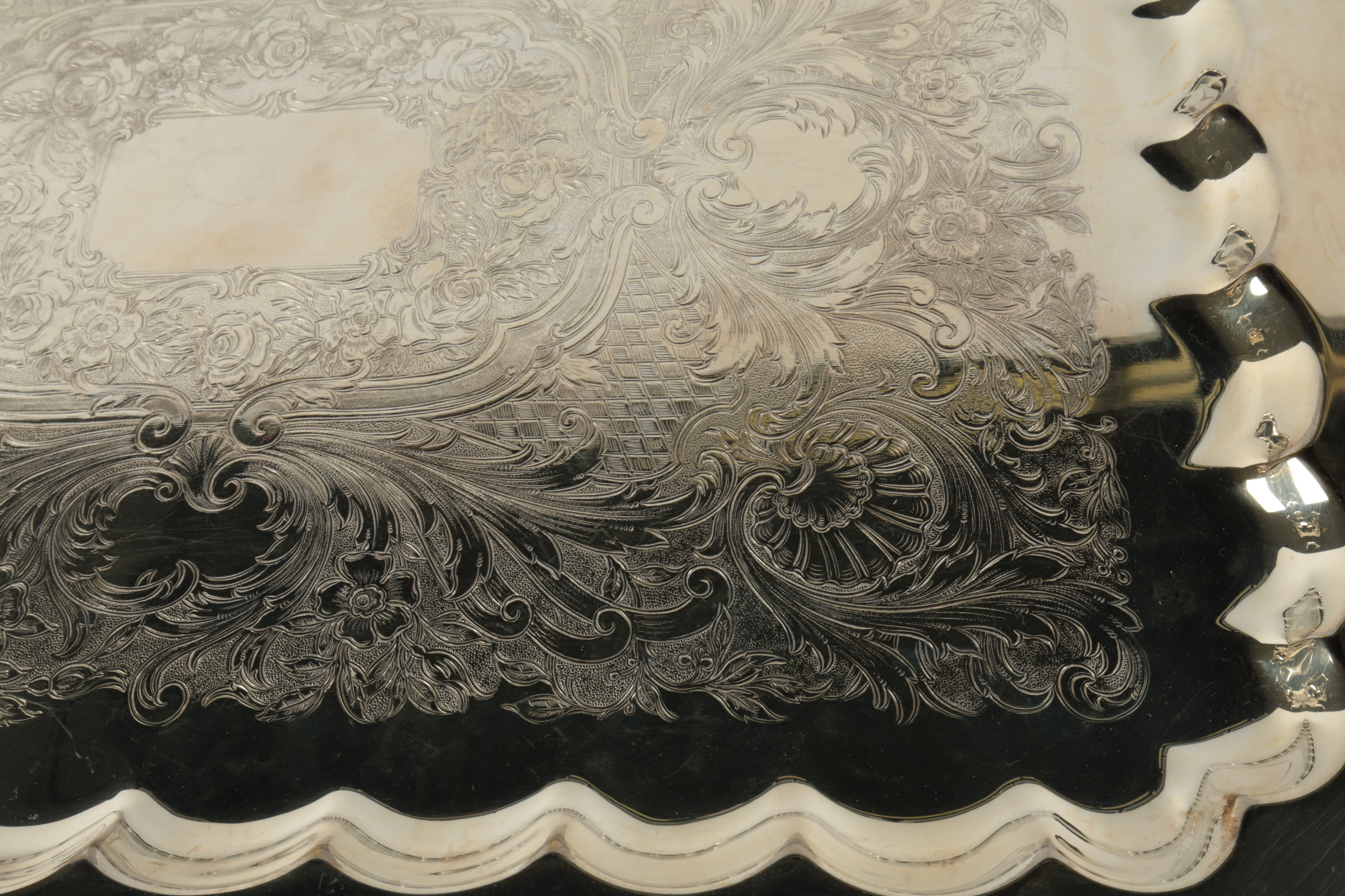 Vintage Birmingham Silver Co. Plated Silver Tea and Coffee Set with Tray