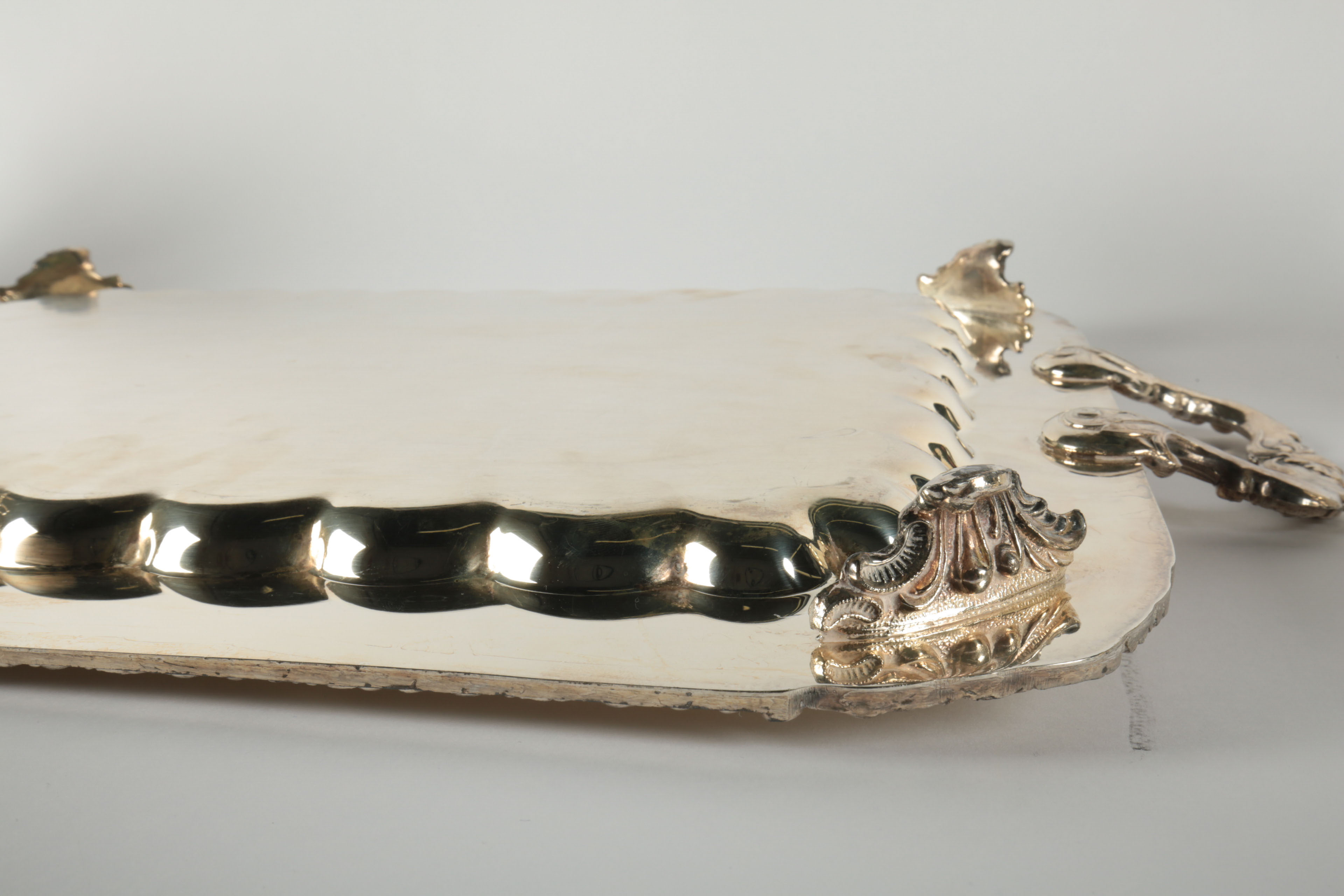 Vintage Birmingham Silver Co. Plated Silver Tea and Coffee Set with Tray