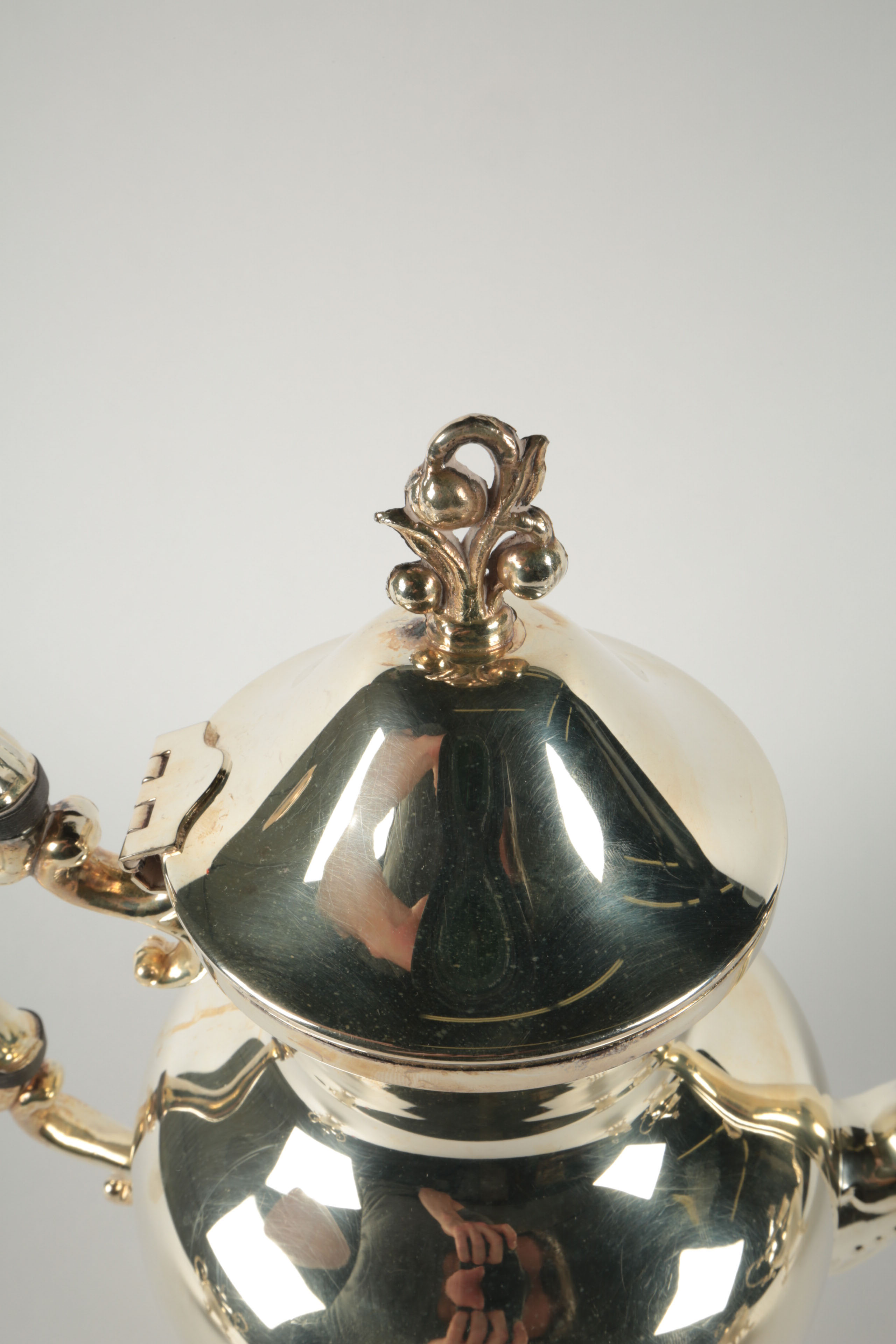 Vintage Birmingham Silver Co. Plated Silver Tea and Coffee Set with Tray