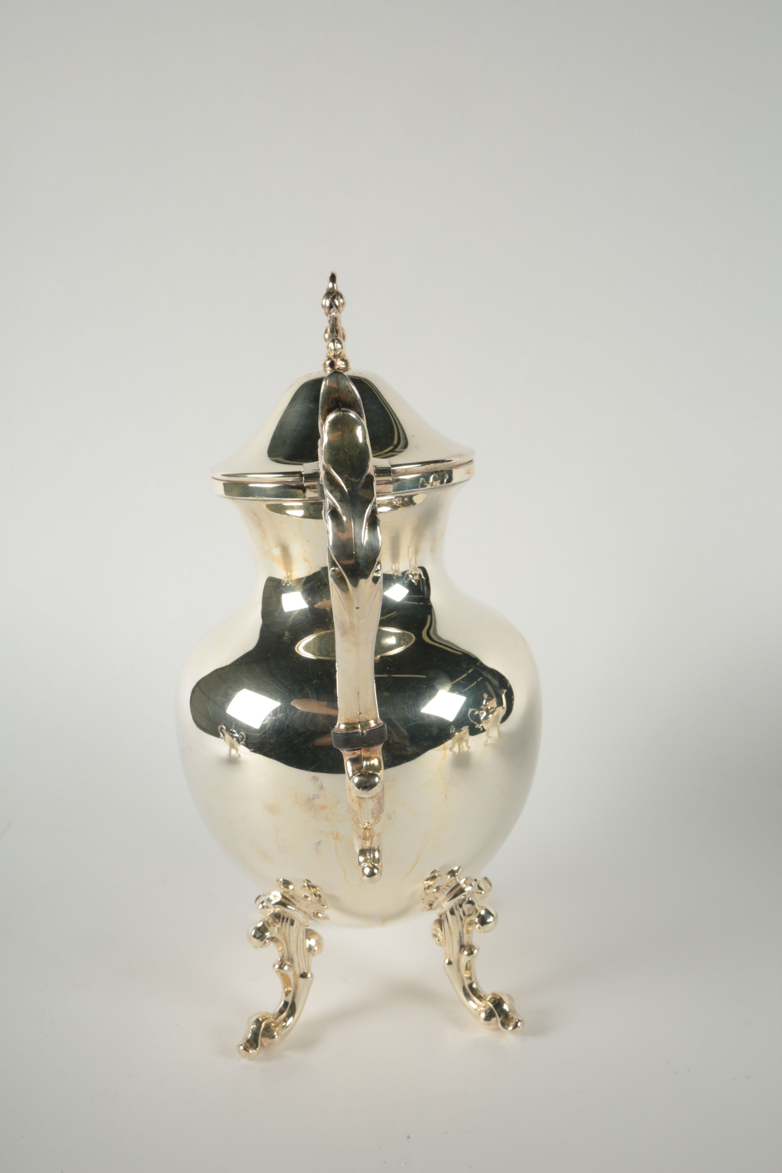 Vintage Birmingham Silver Co. Plated Silver Tea and Coffee Set with Tray