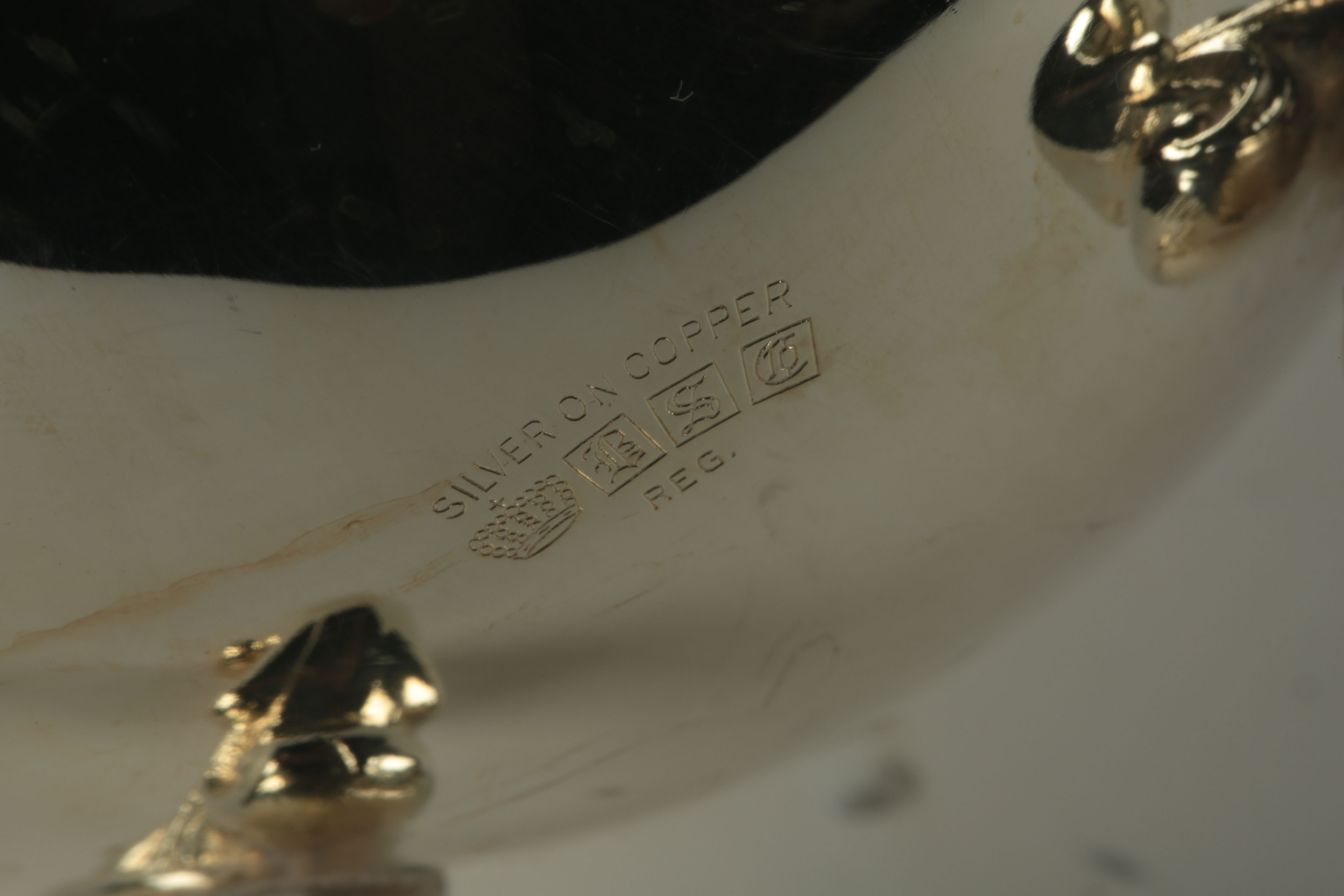 Vintage Birmingham Silver Co. Plated Silver Tea and Coffee Set with Tray