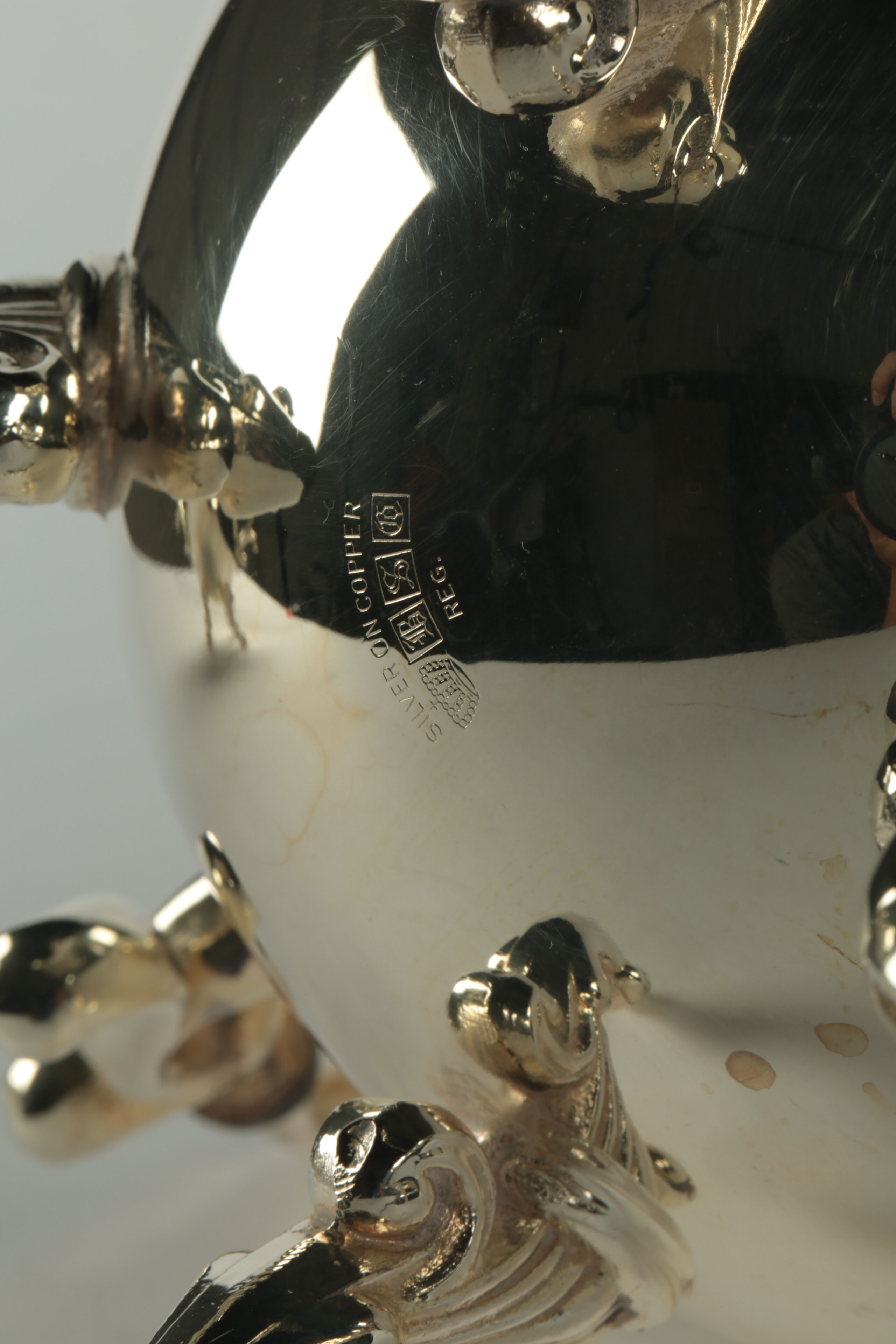 Vintage Birmingham Silver Co. Plated Silver Tea and Coffee Set with Tray