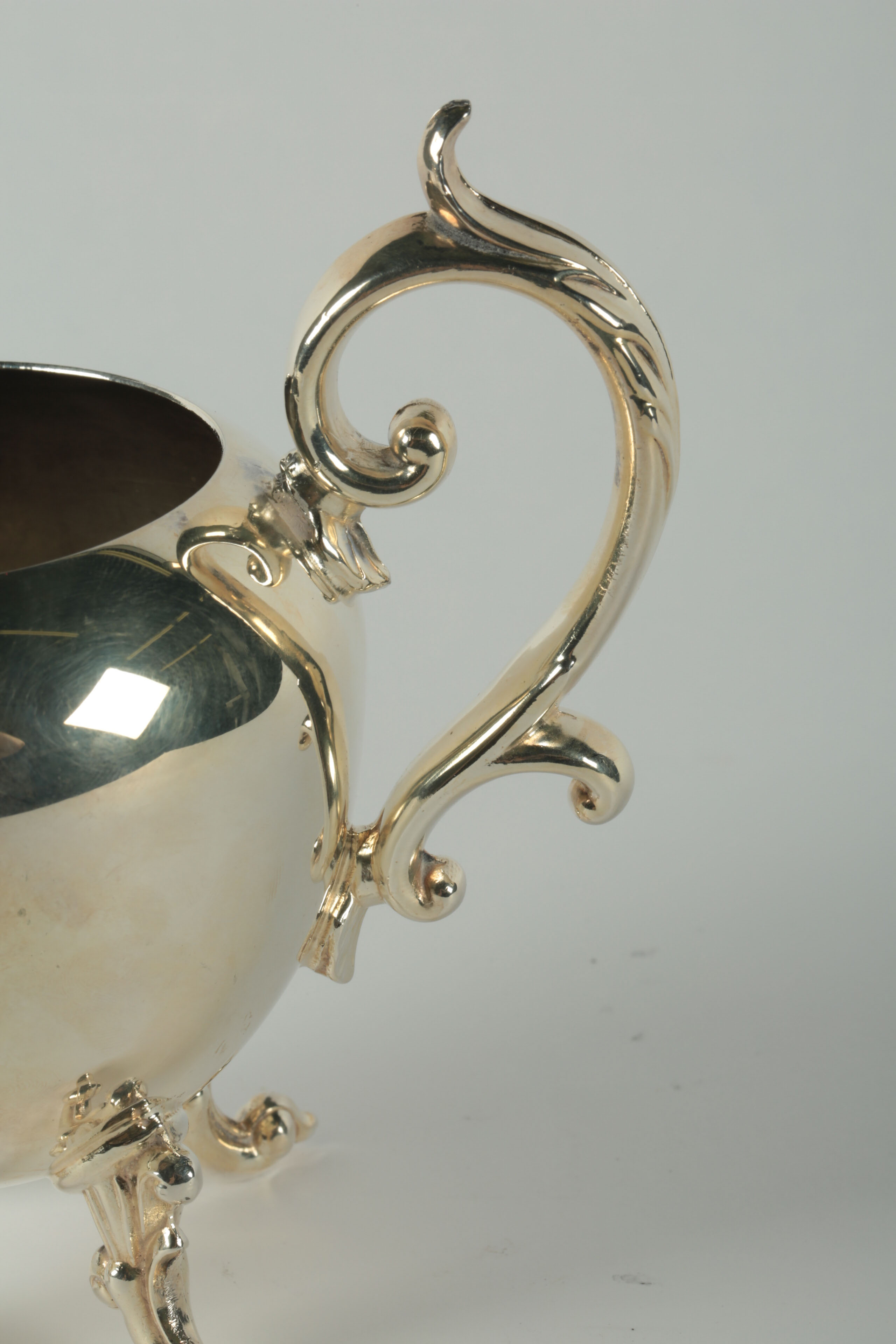 Vintage Birmingham Silver Co. Plated Silver Tea and Coffee Set with Tray