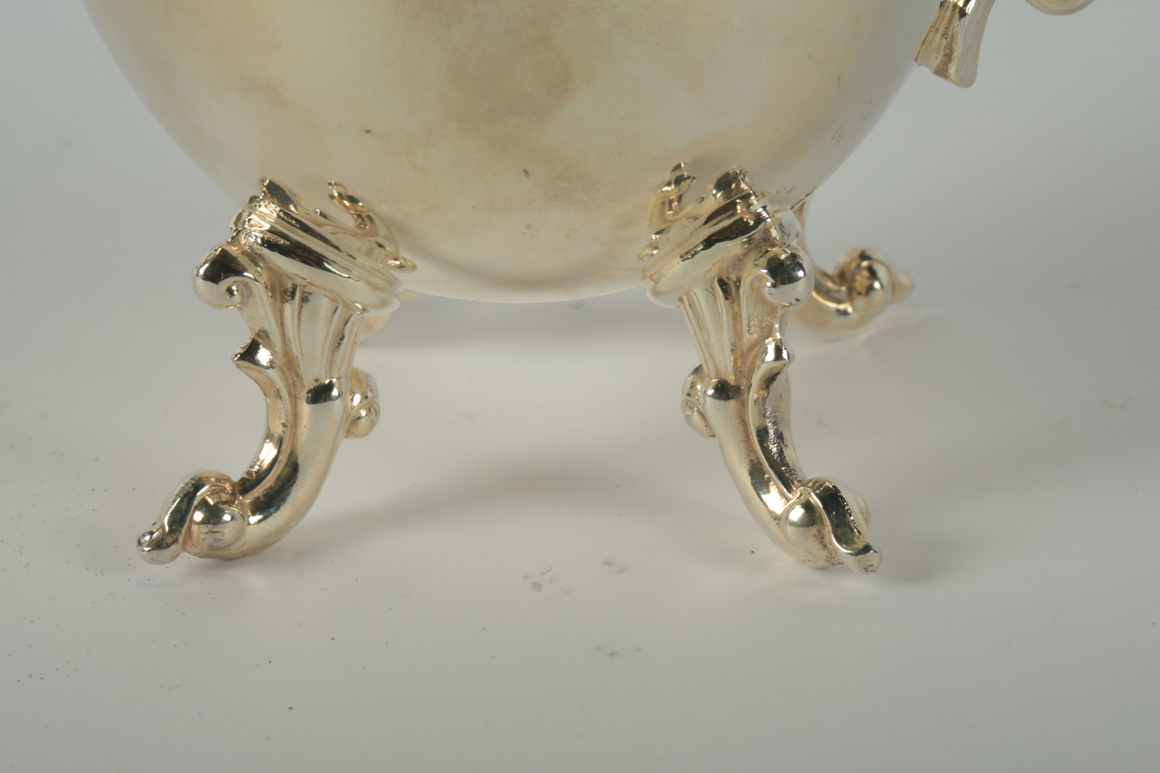 Vintage Birmingham Silver Co. Plated Silver Tea and Coffee Set with Tray