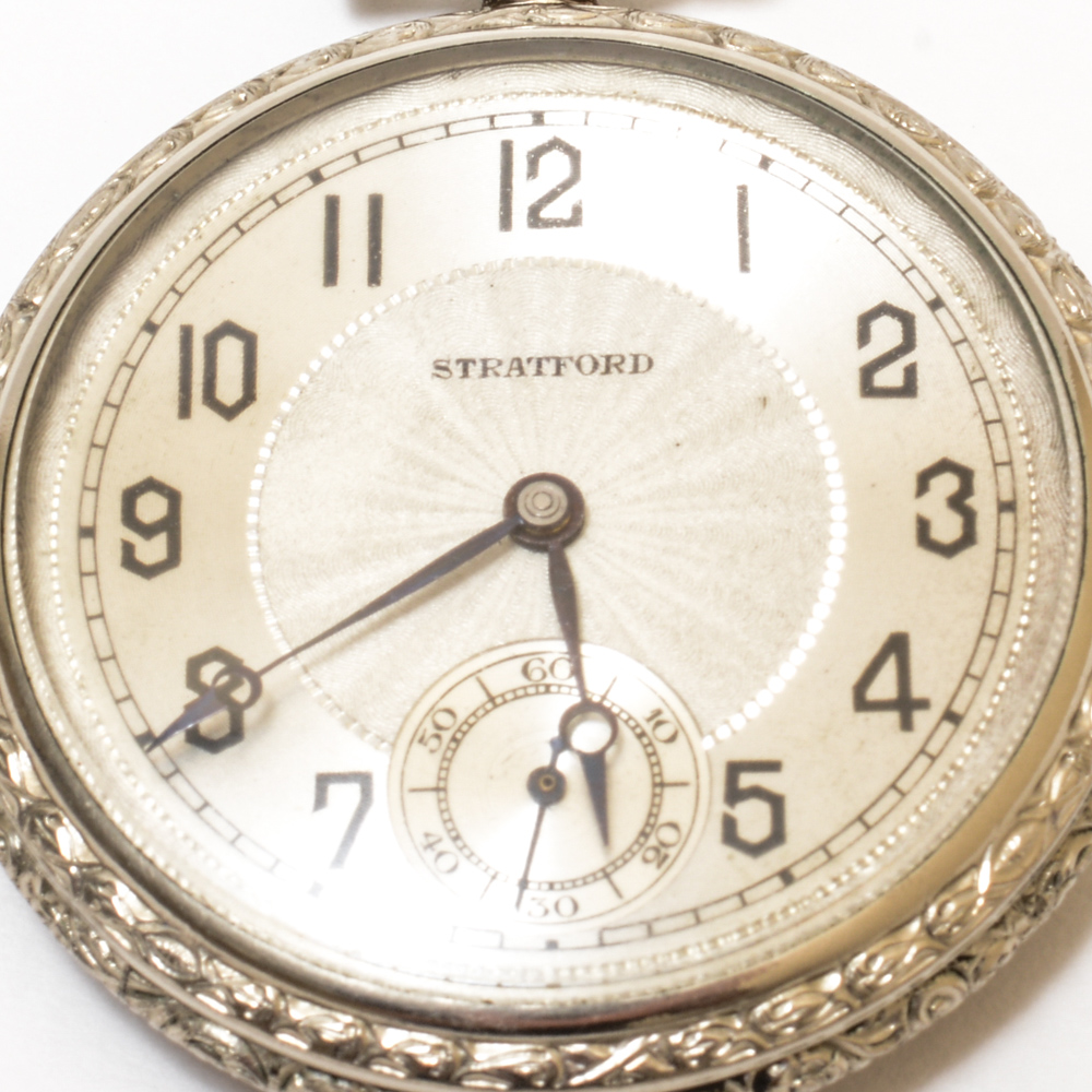 Stratford Gold Filled Pocket Watch