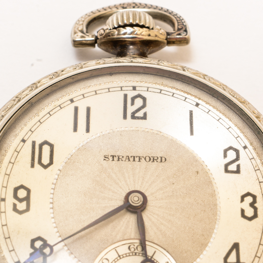 Stratford Gold Filled Pocket Watch