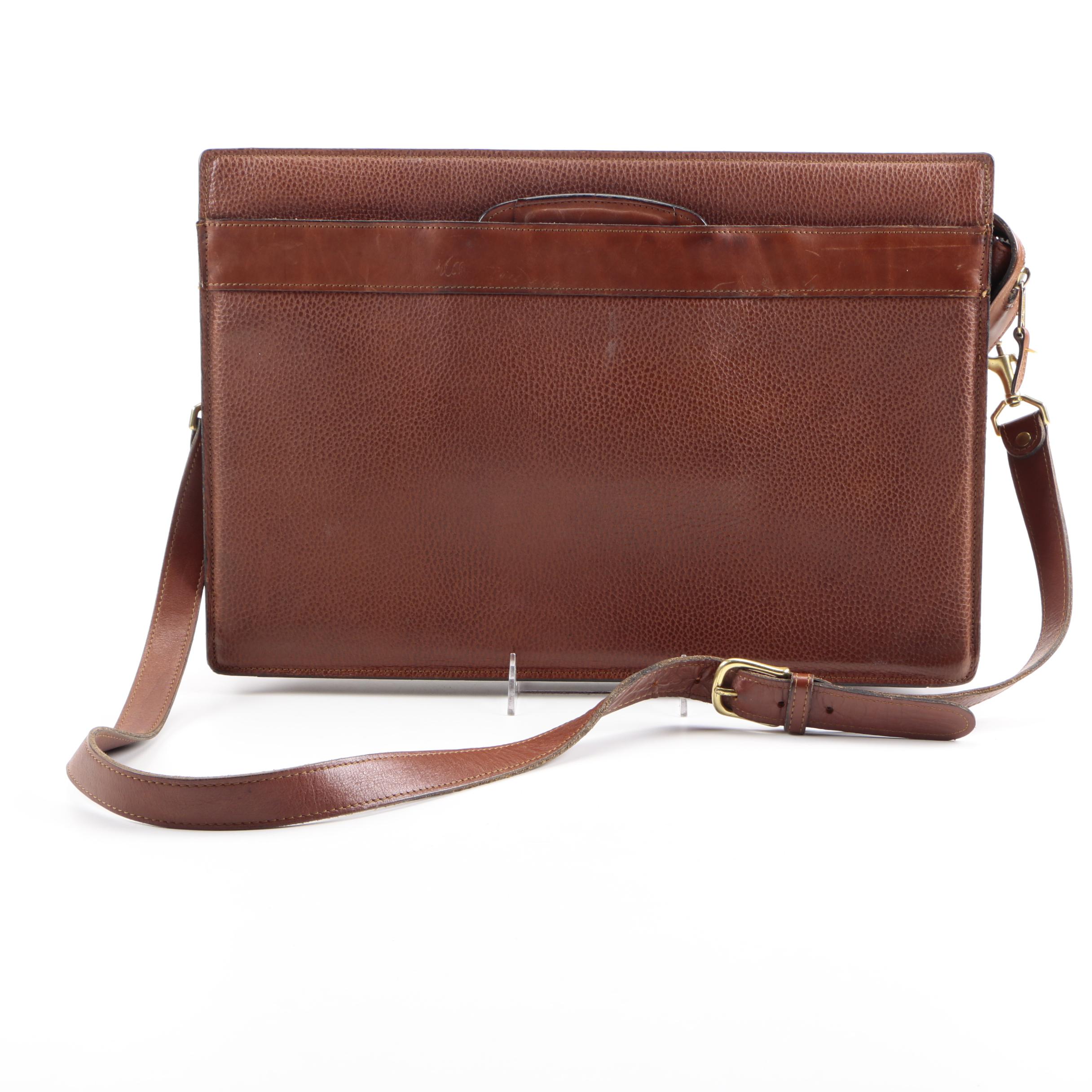 Vintage Coach Leather Briefcase