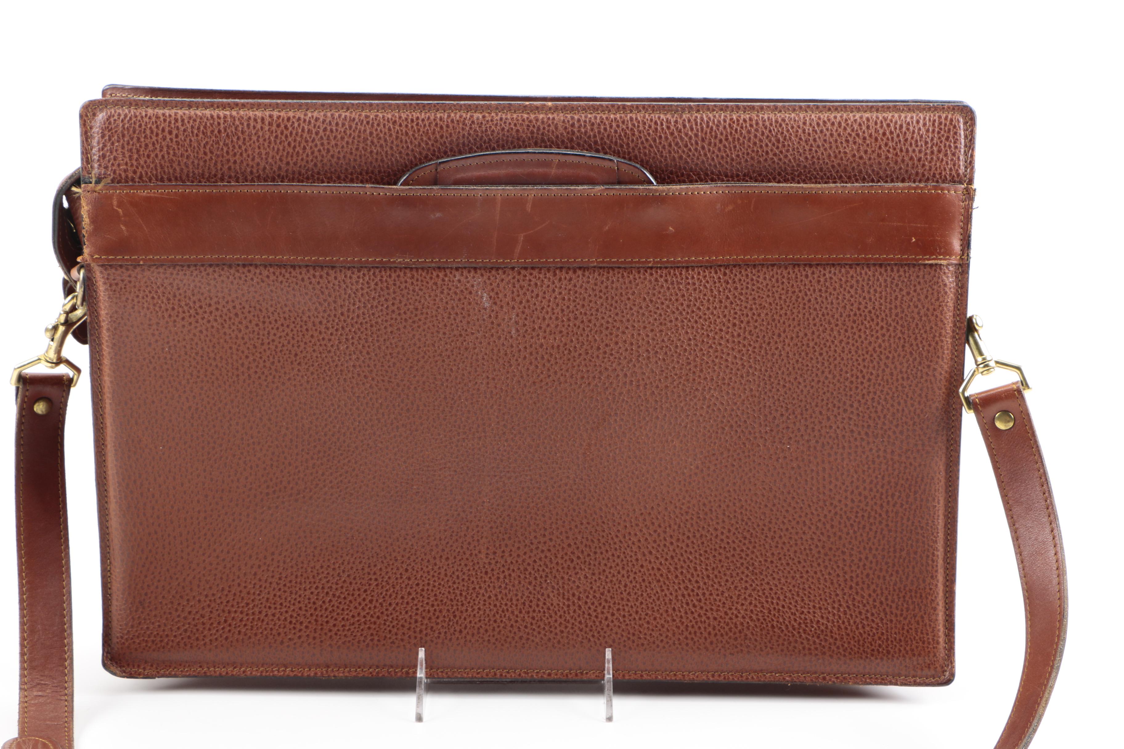 Vintage Coach Leather Briefcase