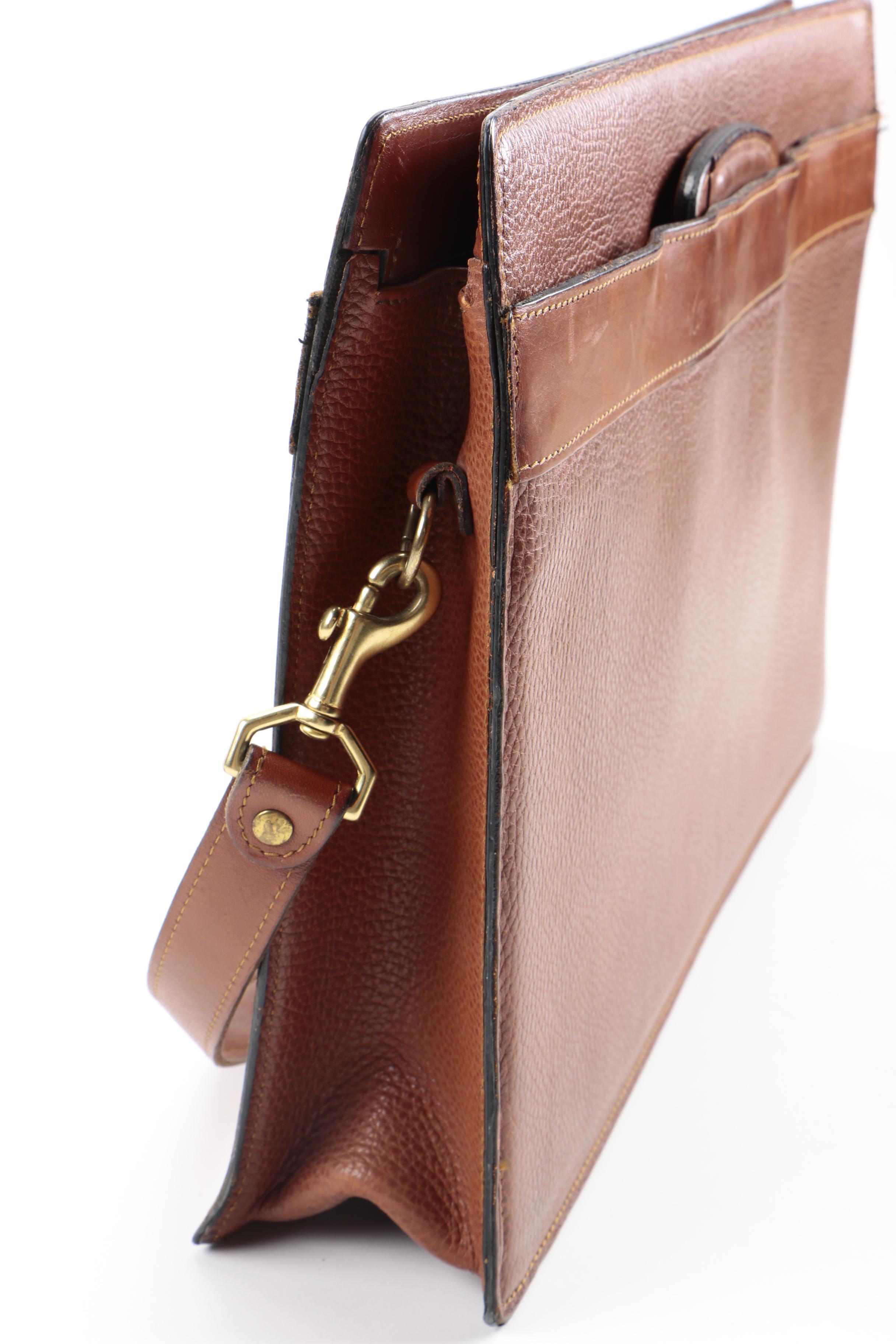 Vintage Coach Leather Briefcase