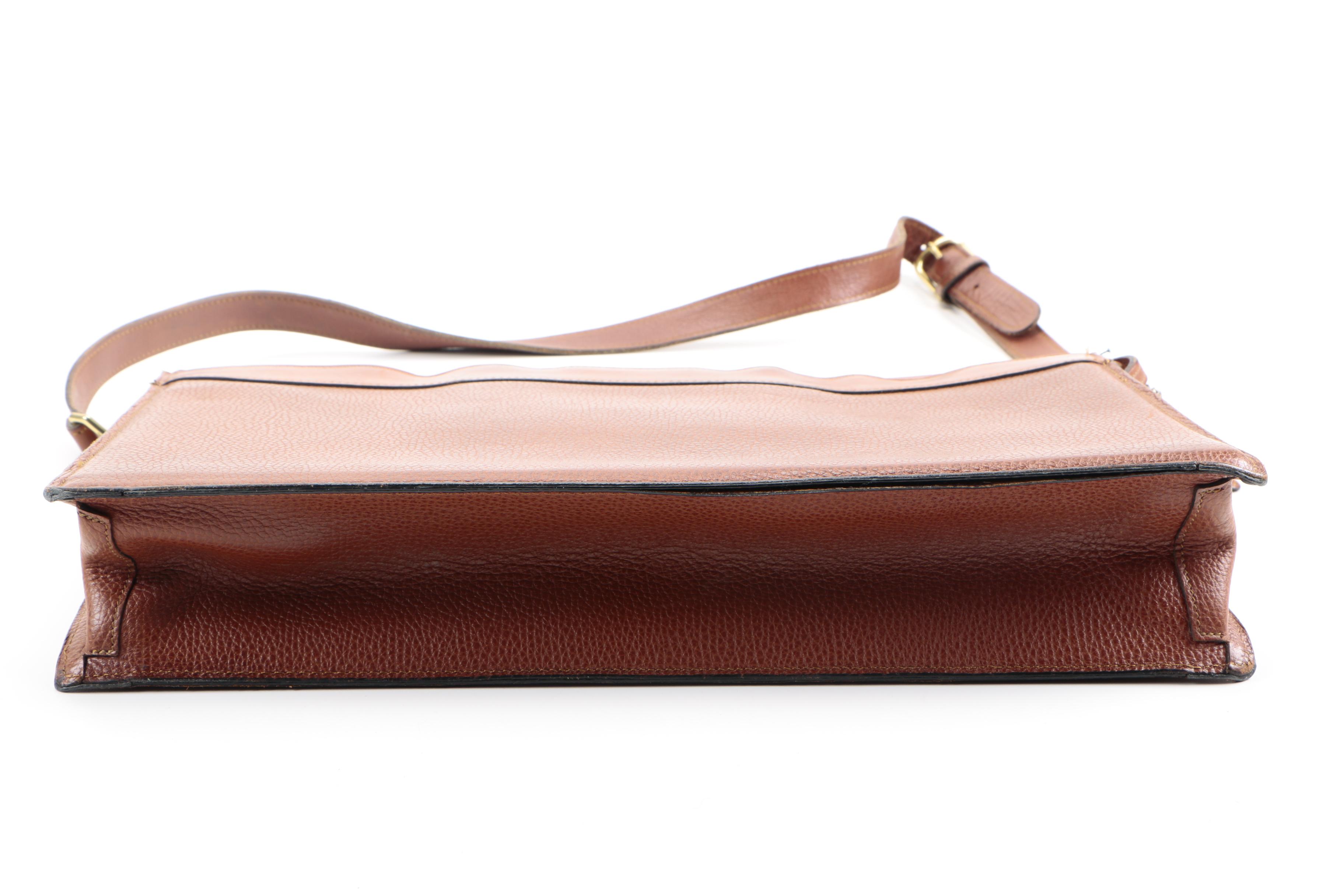 Vintage Coach Leather Briefcase