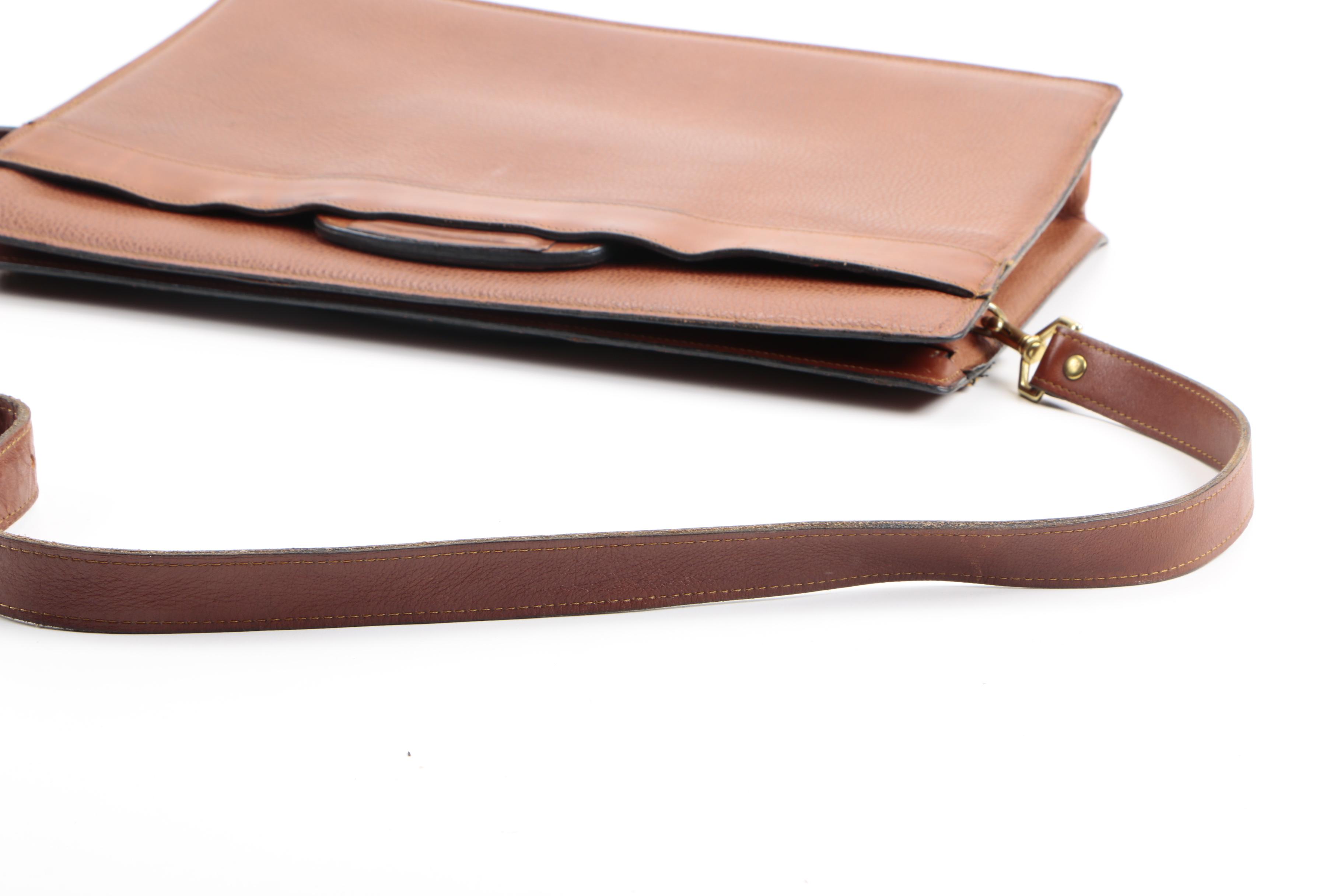 Vintage Coach Leather Briefcase