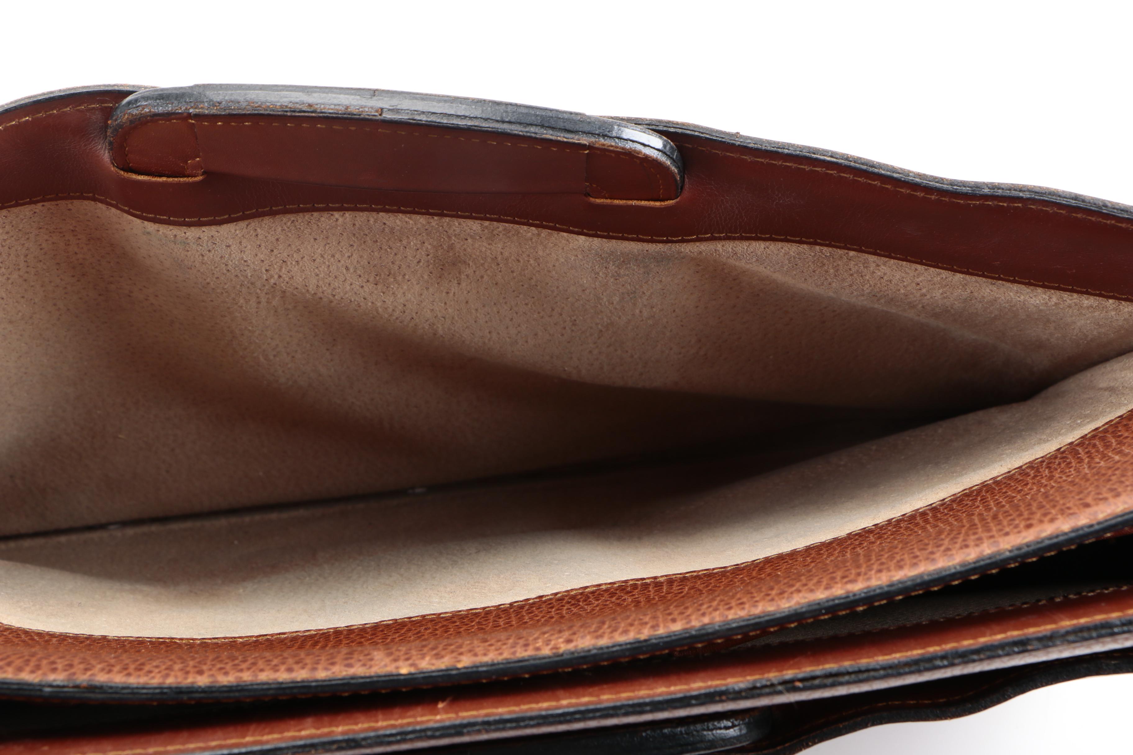 Vintage Coach Leather Briefcase