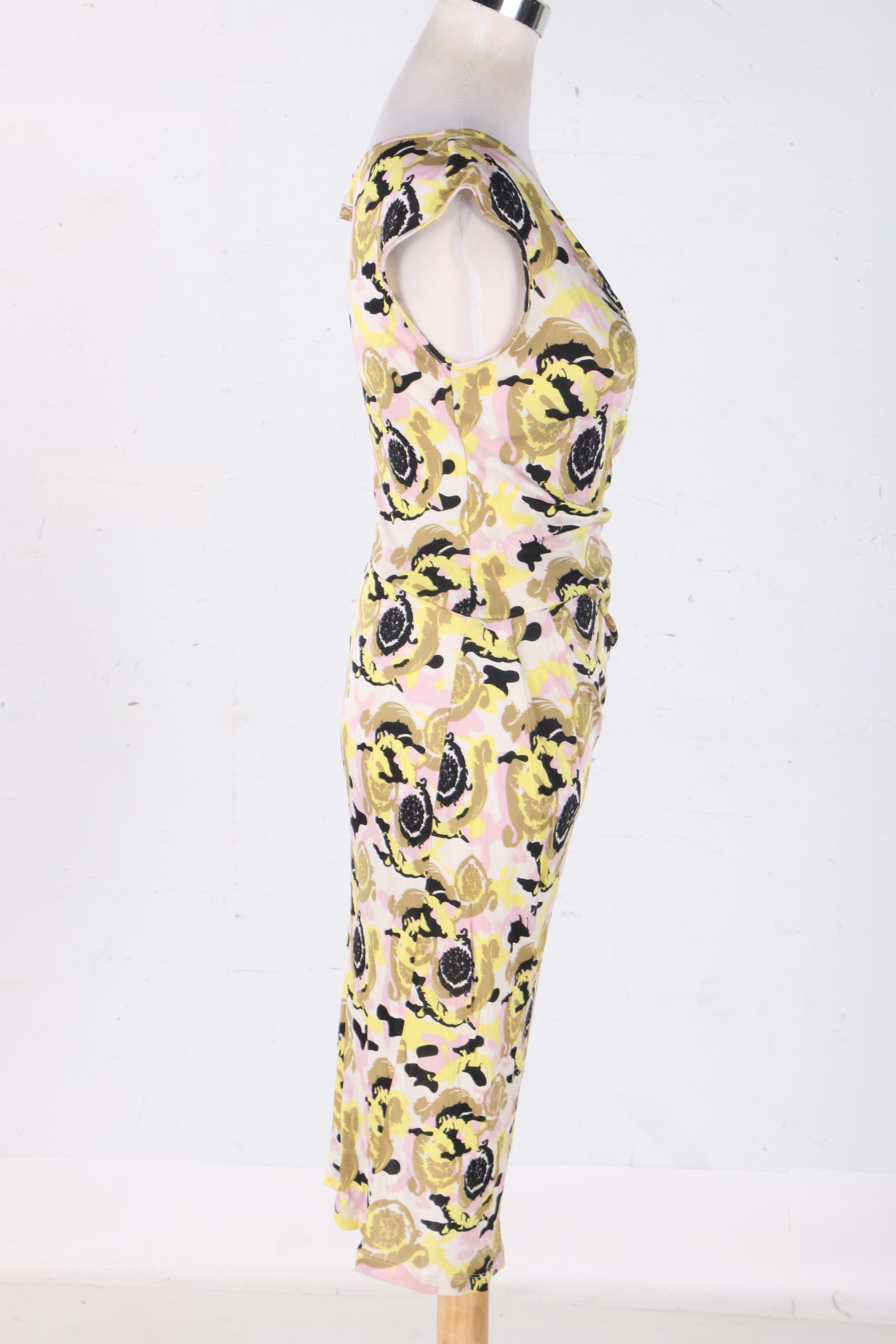 Patterned Dress by Versace Collection