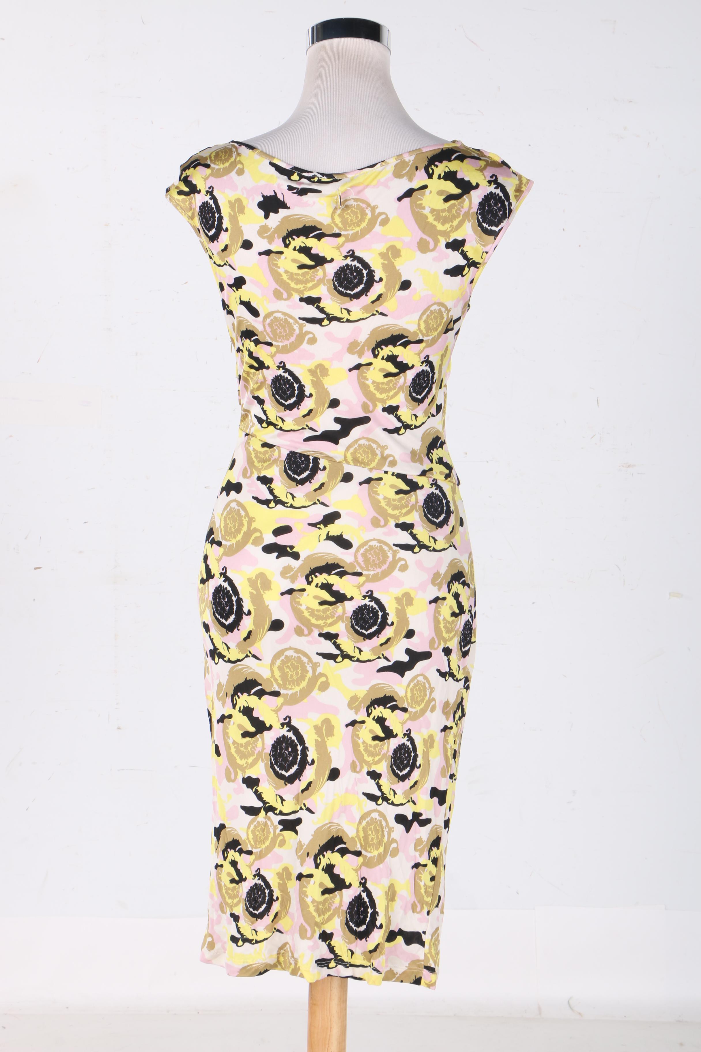 Patterned Dress by Versace Collection