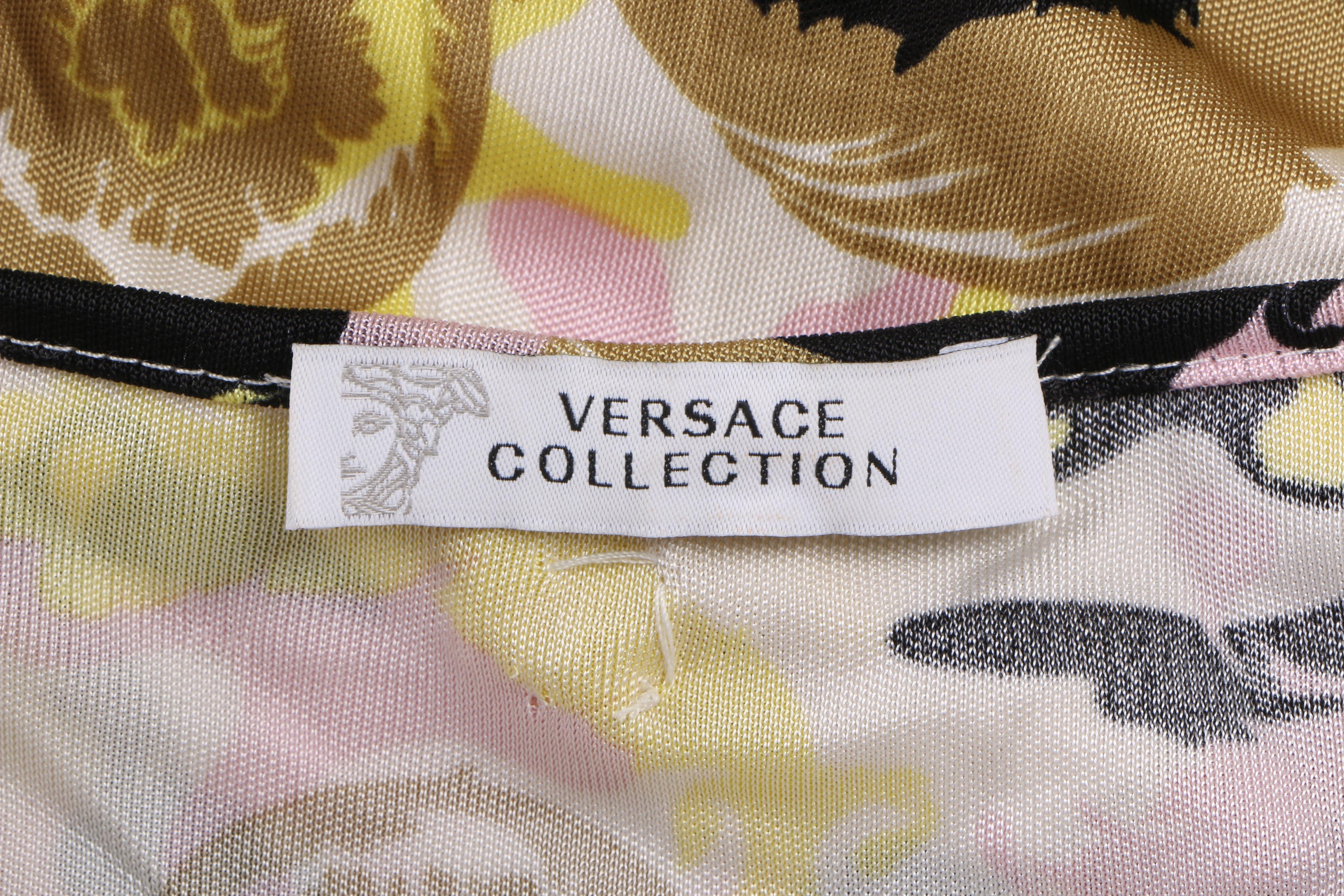 Patterned Dress by Versace Collection