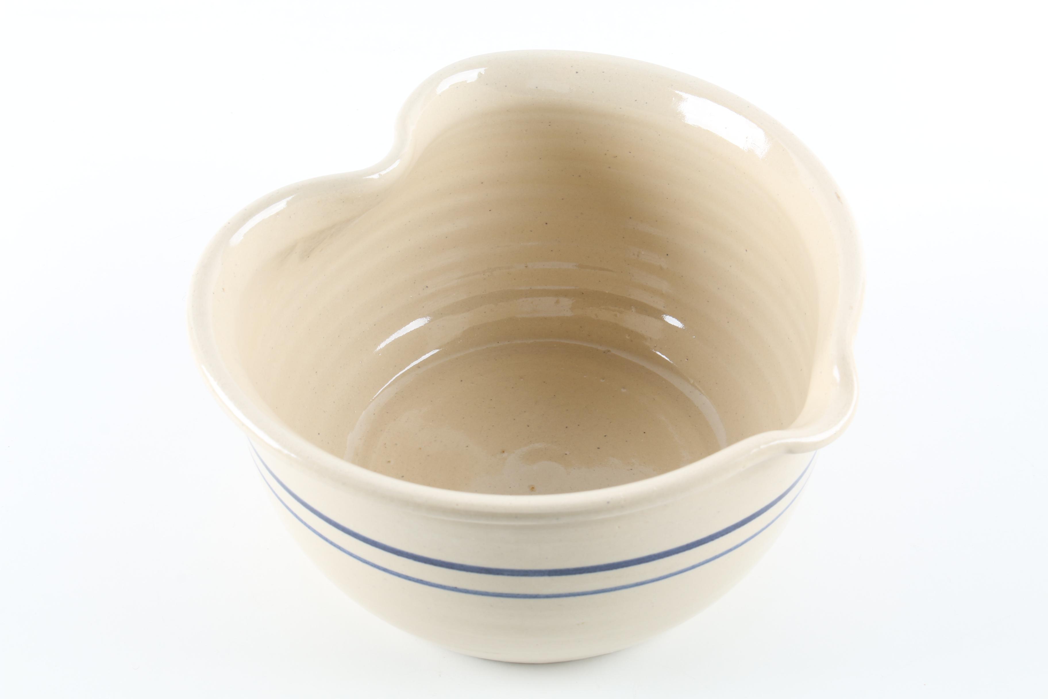 Vintage Stoneware Assortment Including Marshall Texas Pottery