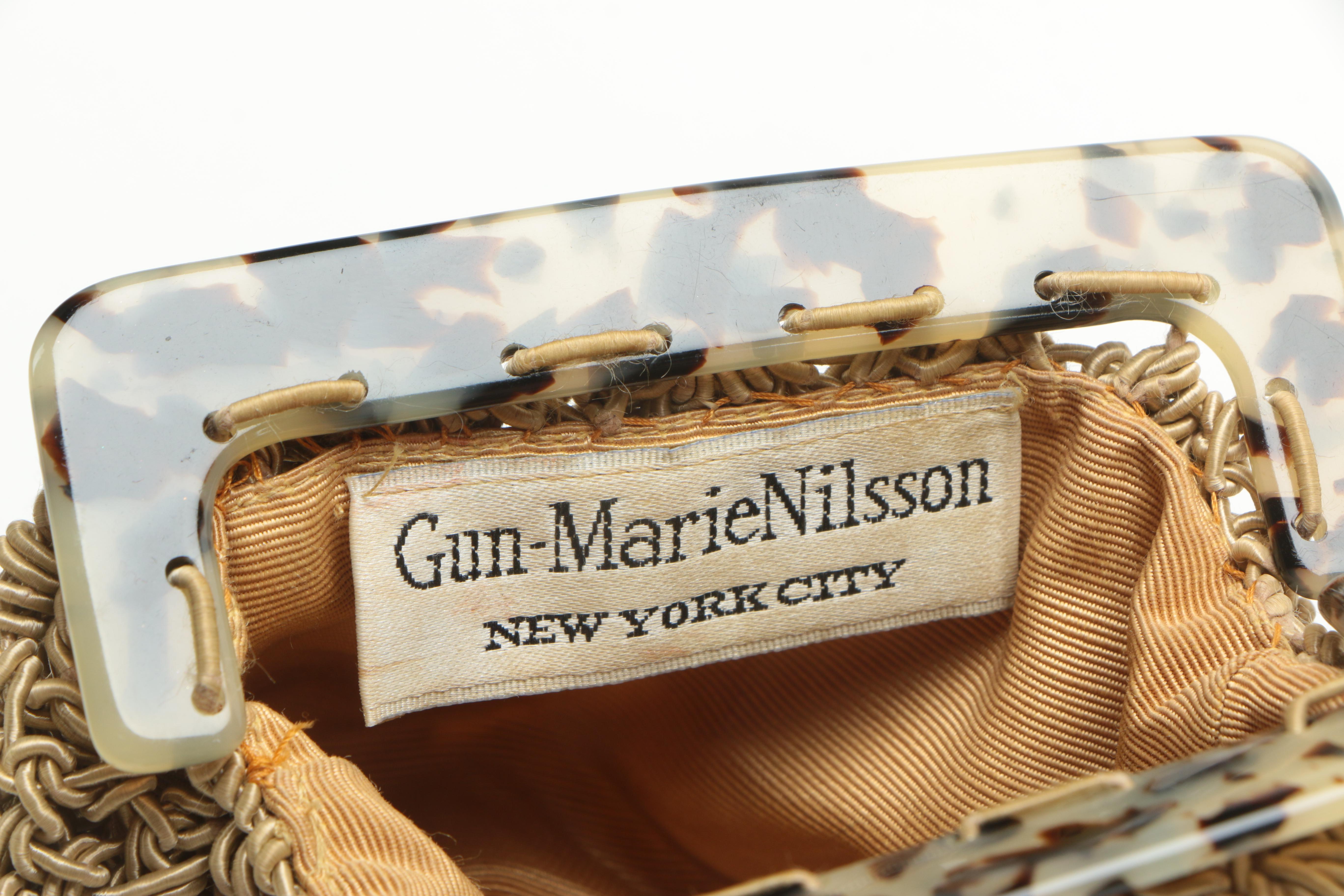 Gun-Marie Nilsson of New York City Crochet Purses