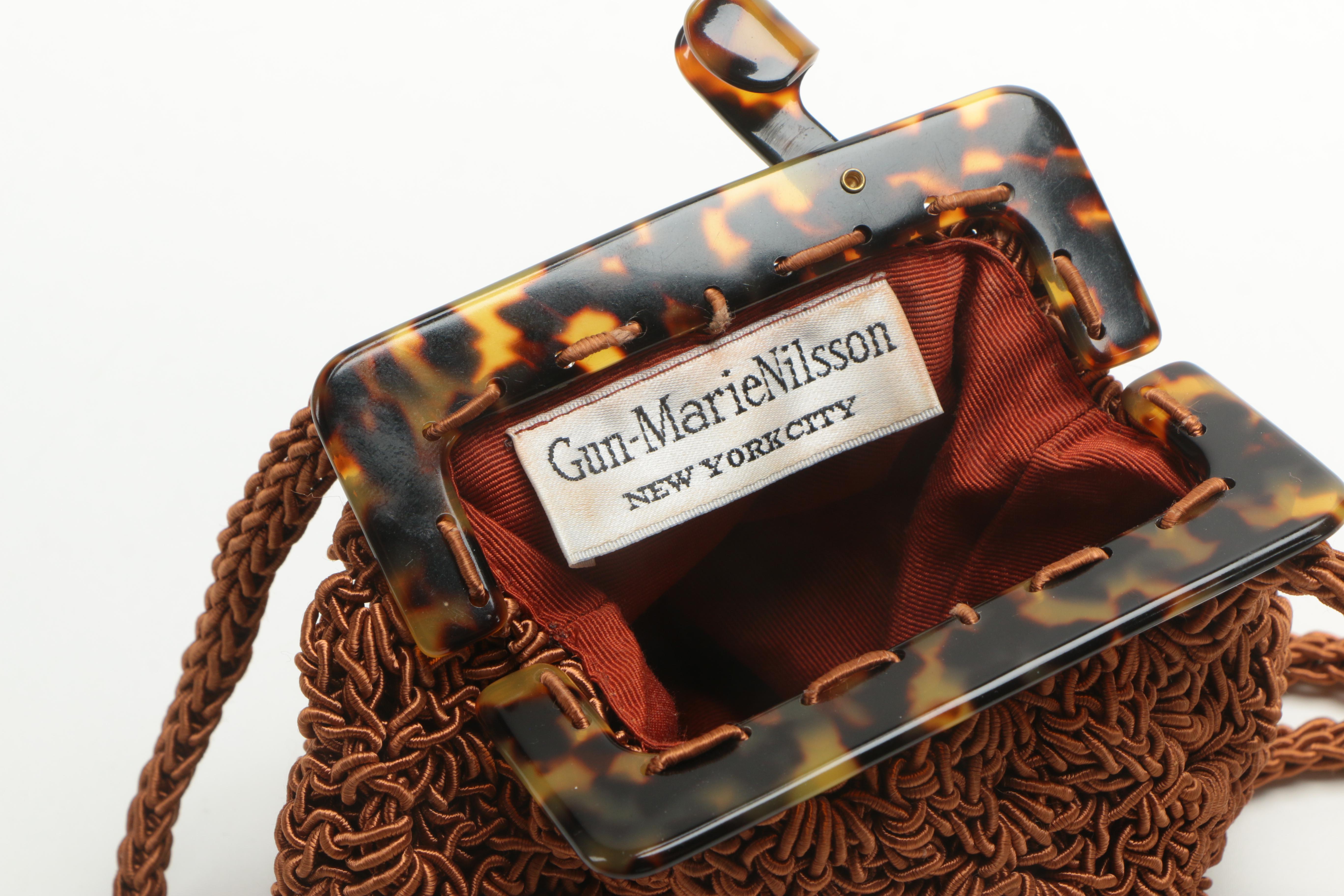 Gun-Marie Nilsson of New York City Crochet Purses