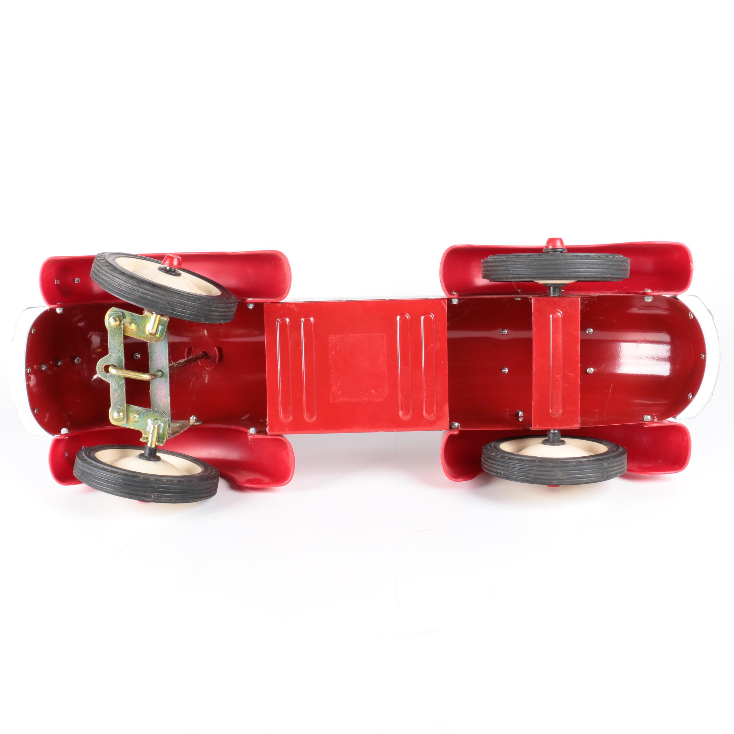 Hook & Ladder Fire Truck Themed Pedal Car