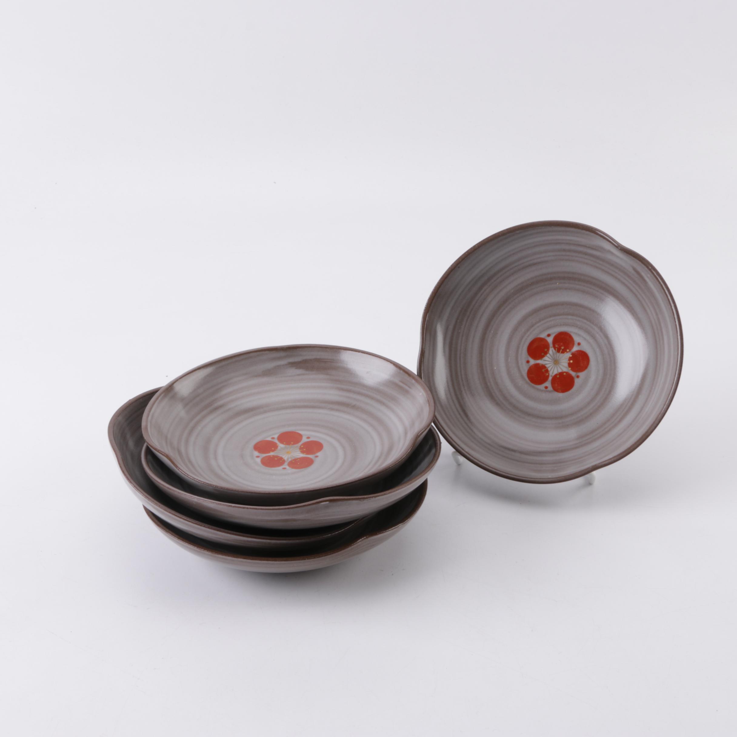 Mid Century Modern Earthenware Bowls