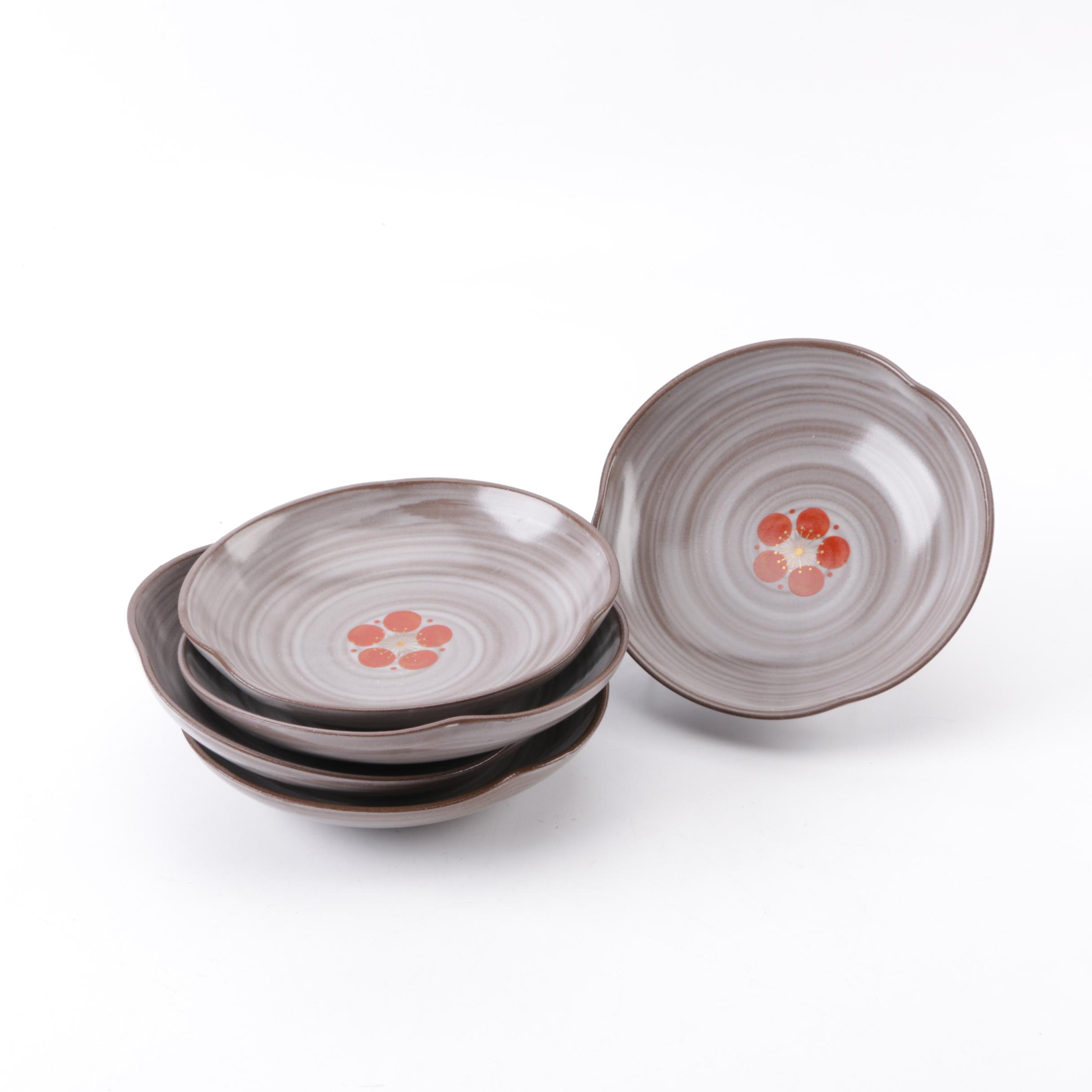 Mid Century Modern Earthenware Bowls