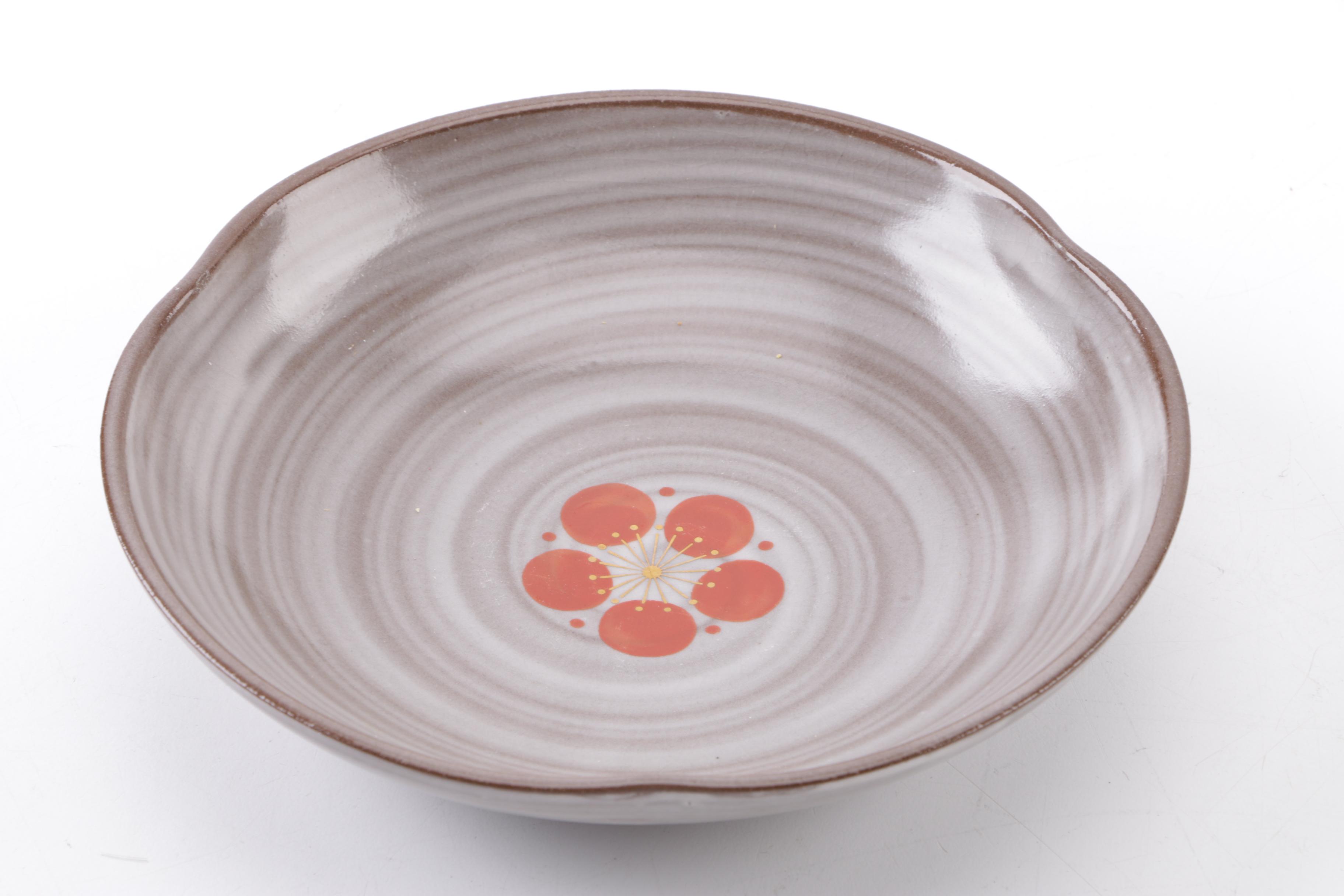 Mid Century Modern Earthenware Bowls