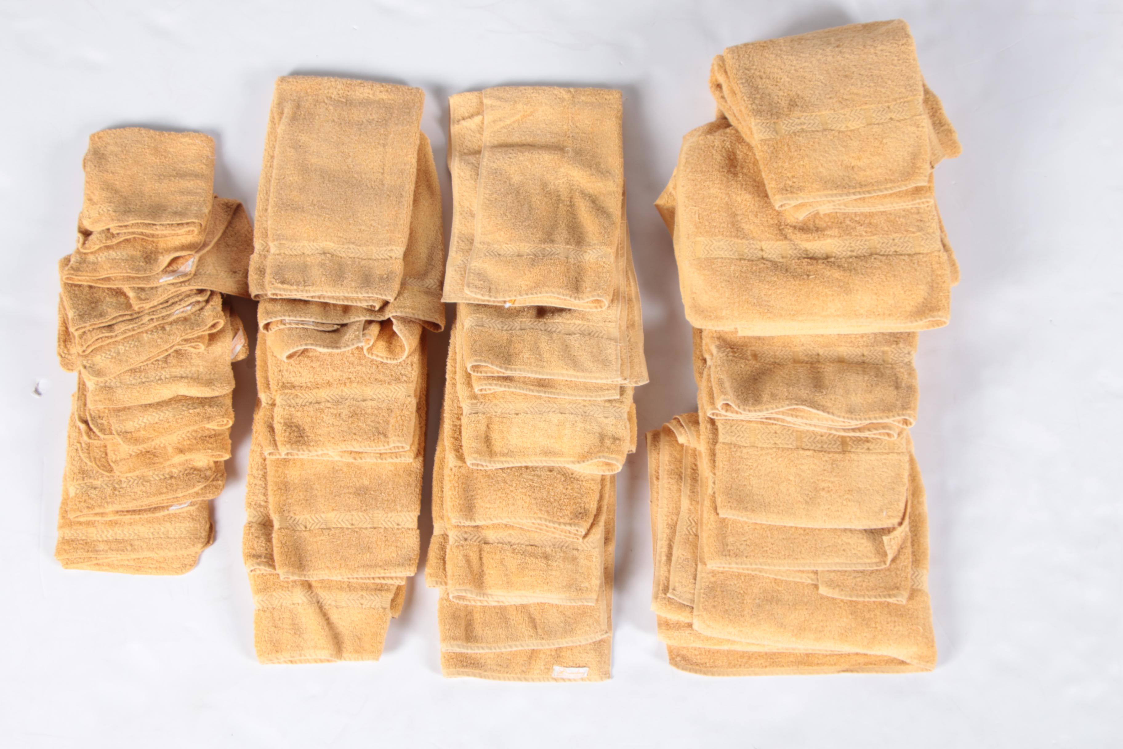 Gold Towels by Dundee