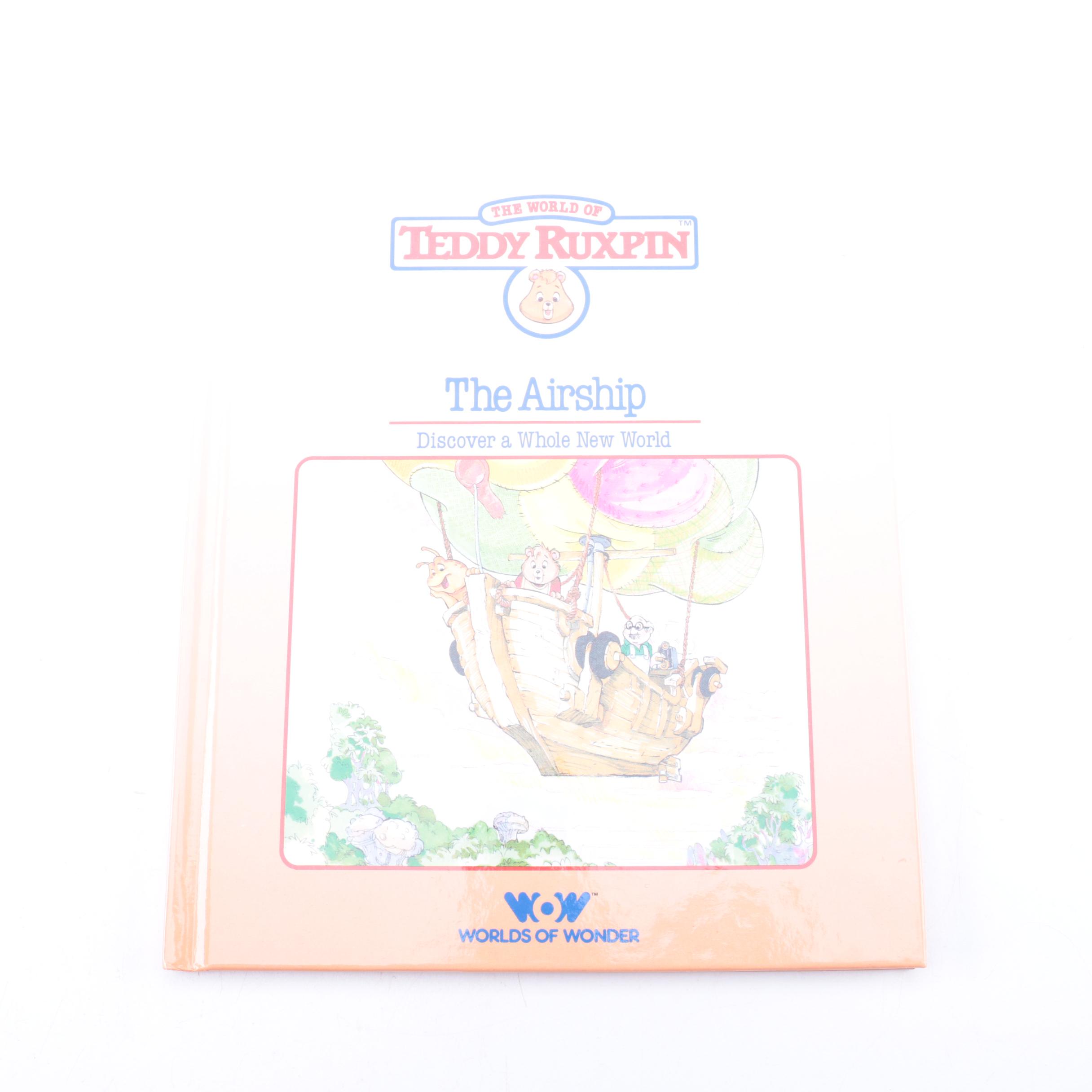 Vintage Teddy Ruxpin Animatronic Teddy Bear