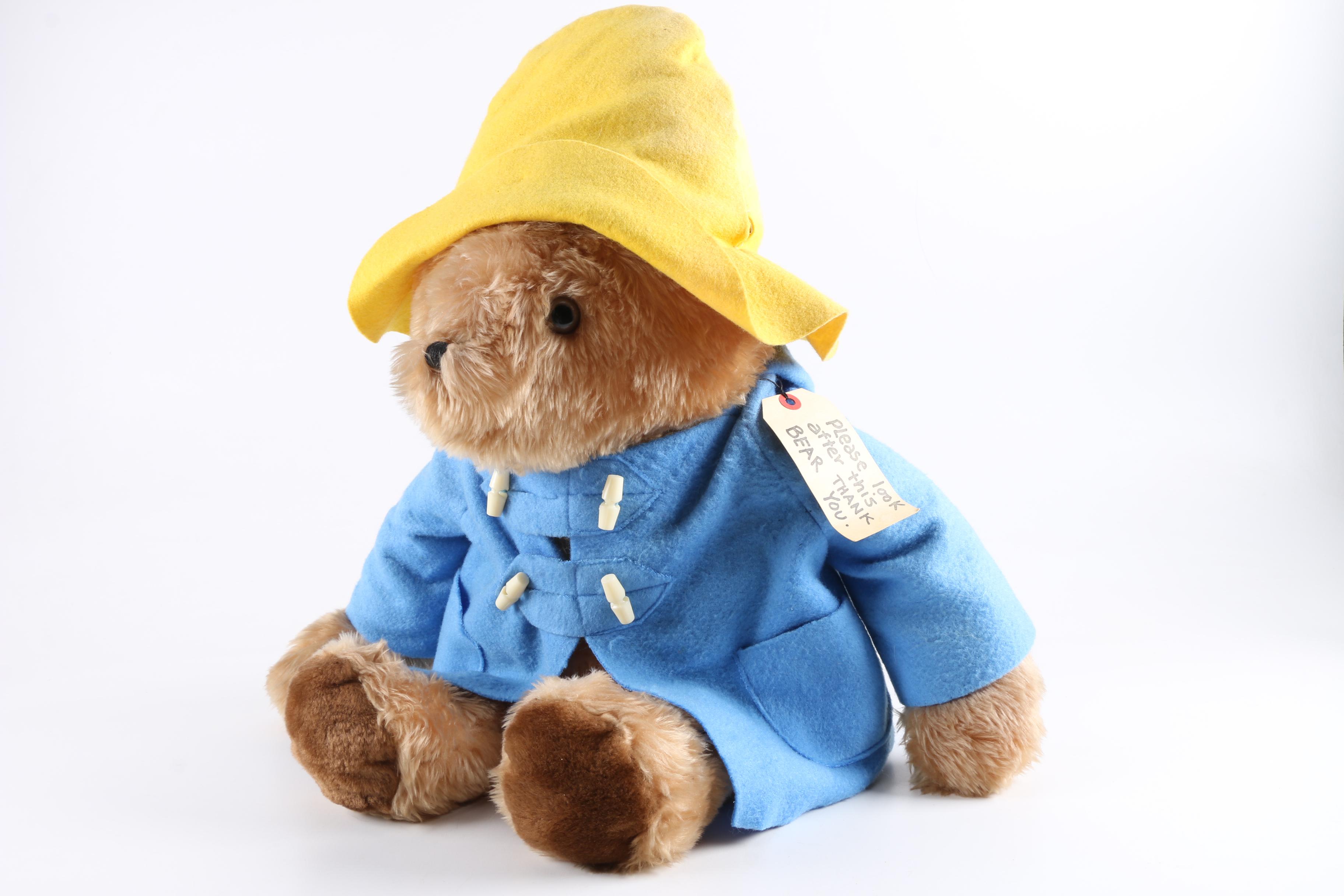 Stuffed Bears Including Paddington