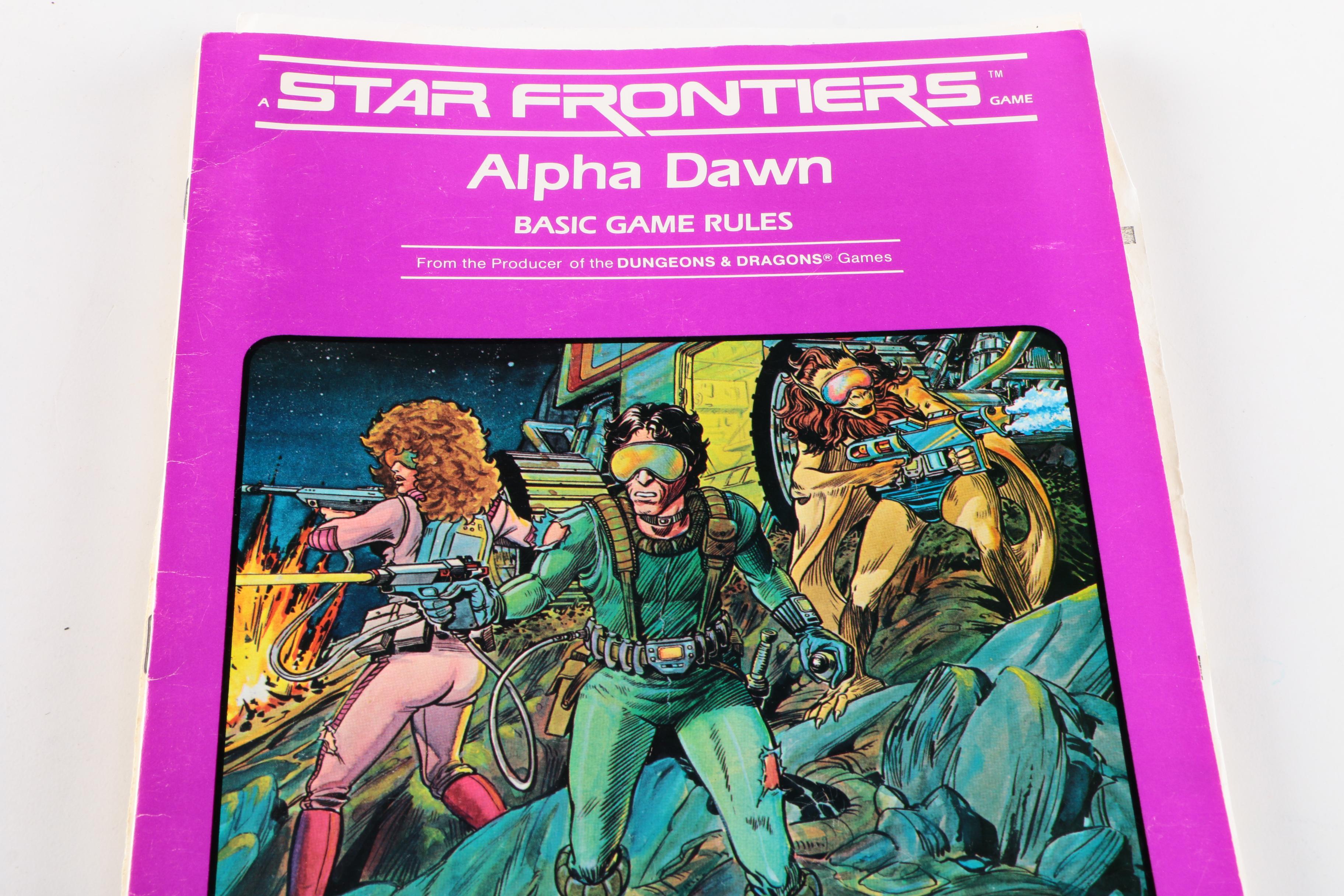 Advanced Dungeons & Dragons Modules and "Star Frontiers" Rule Book