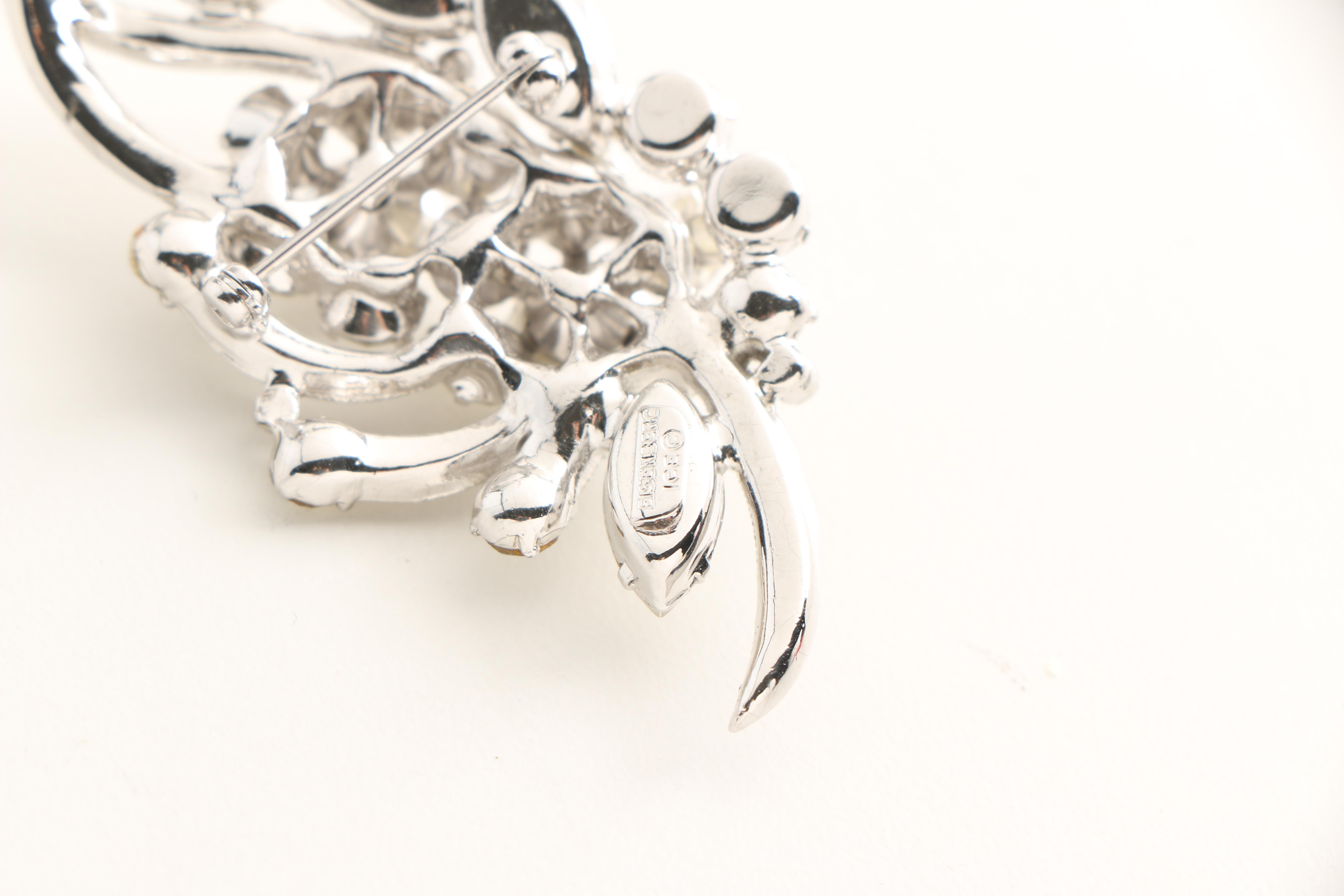 Vintage Eisenberg Ice Brooch