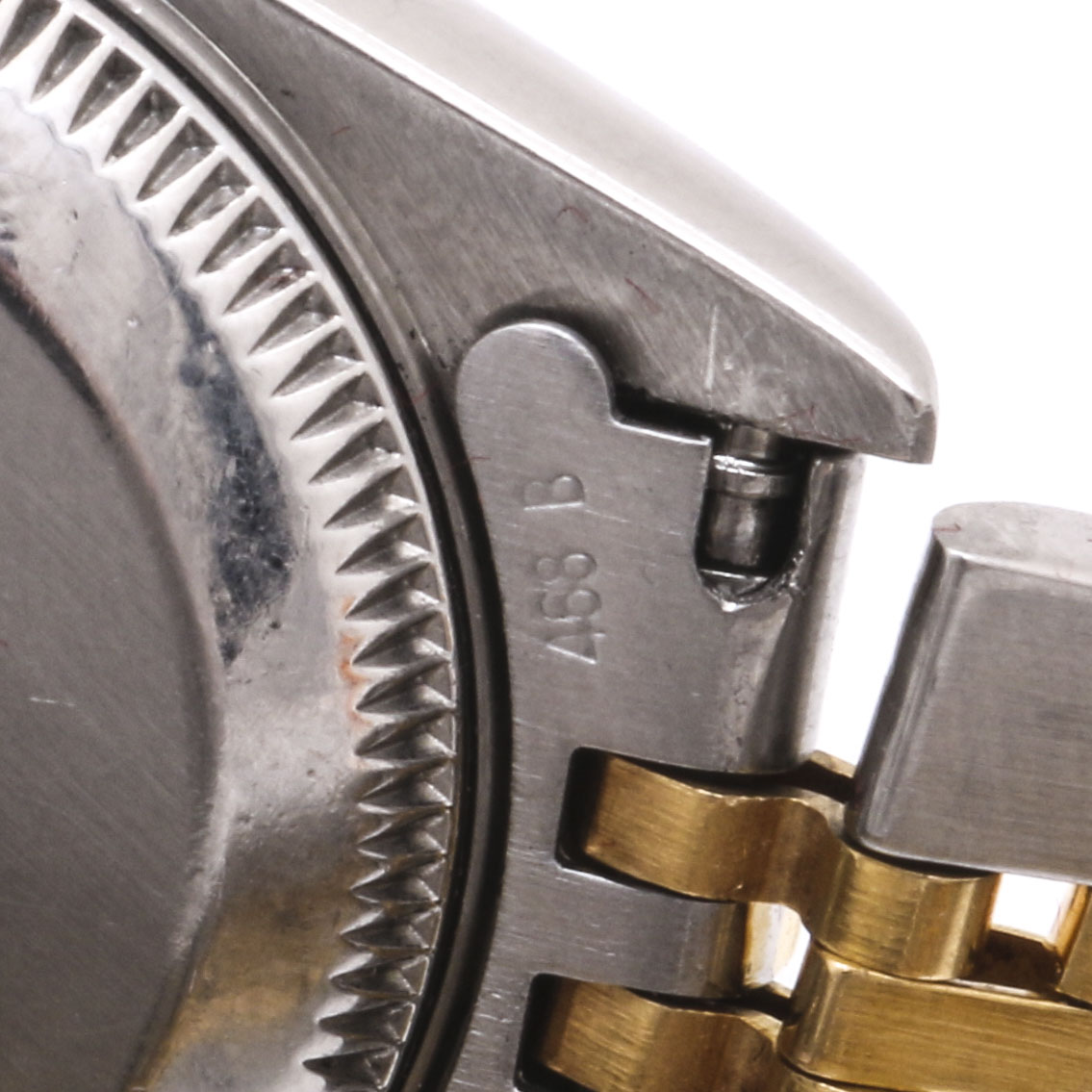 Rolex 18K Yellow Gold and Stainless Steel Perpetual Datejust Diamond Watch