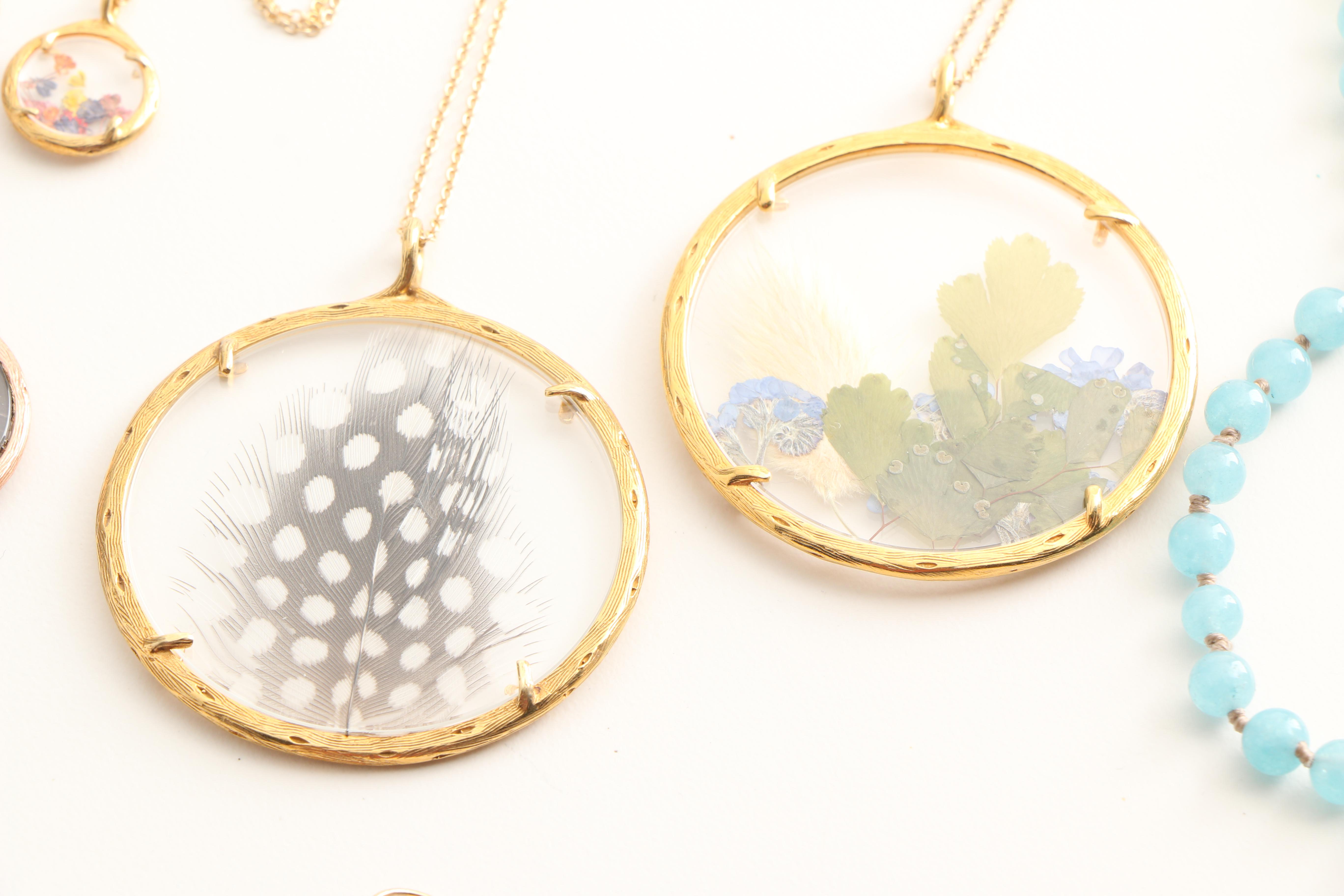 Sterling Silver Necklaces and Earrings Including Baroni