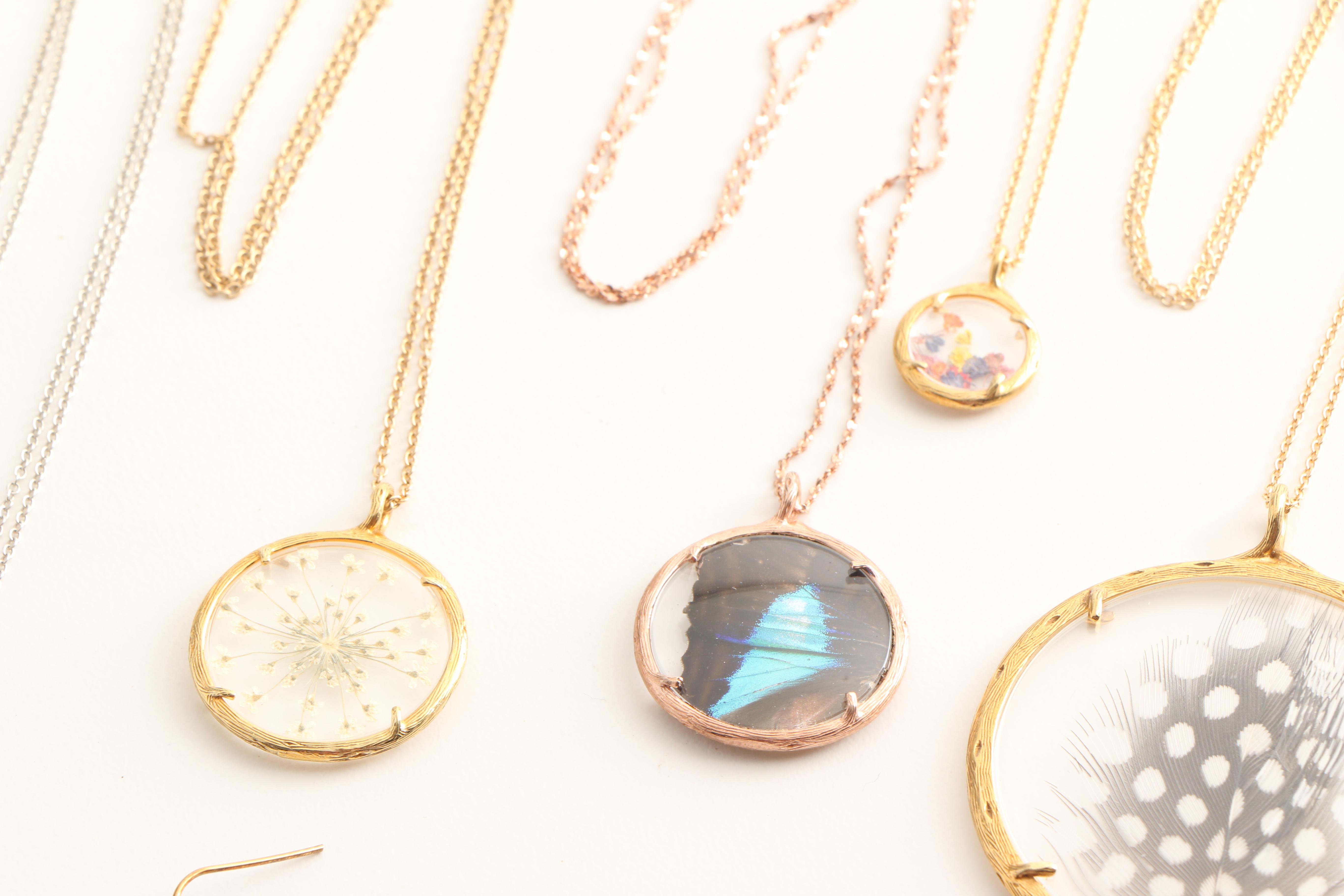 Sterling Silver Necklaces and Earrings Including Baroni