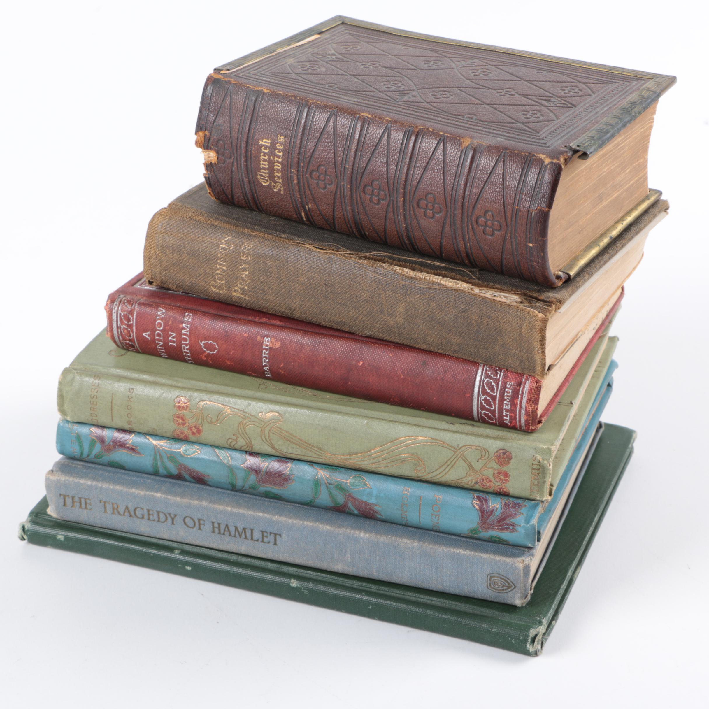 Assorted Hardcover Books