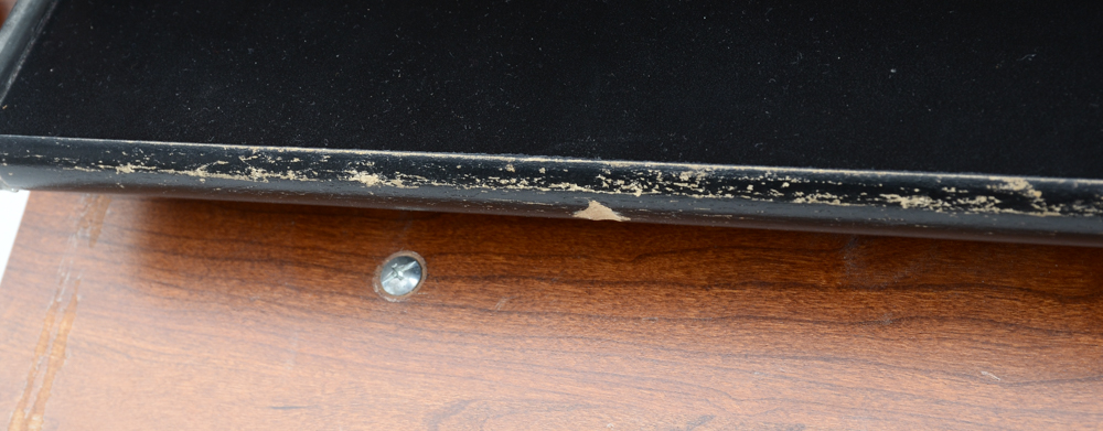 Cherry Computer Desk with Bookcase