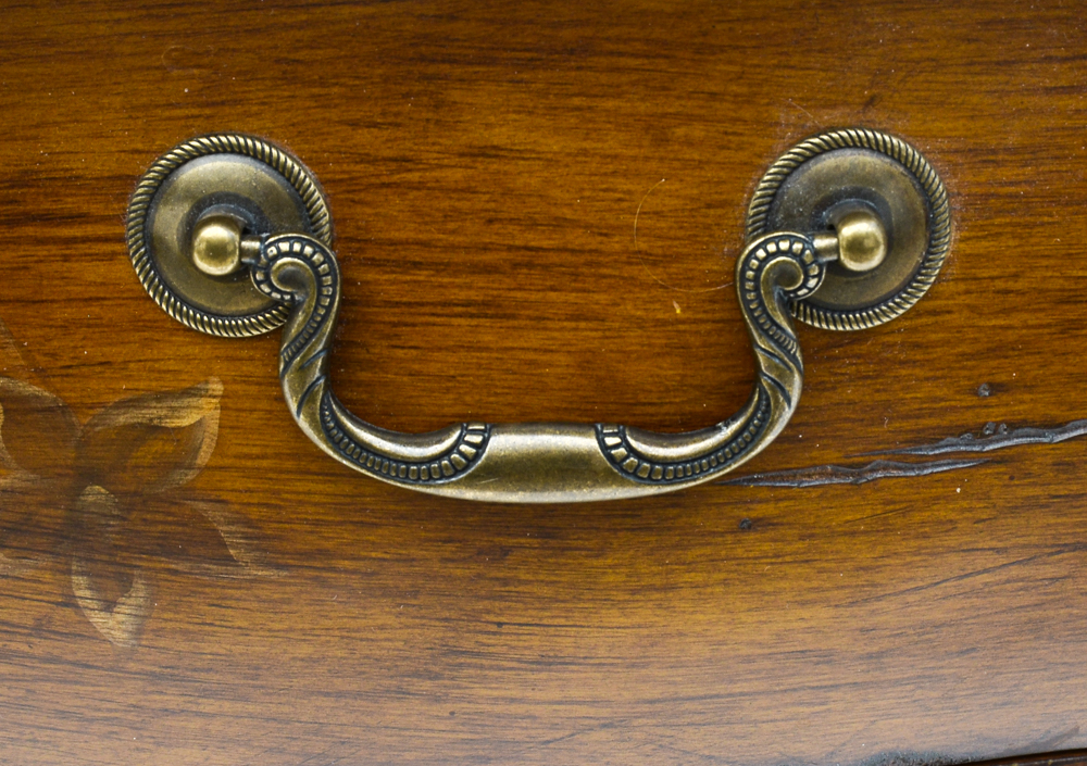 Bombé Style Three Drawer Chest