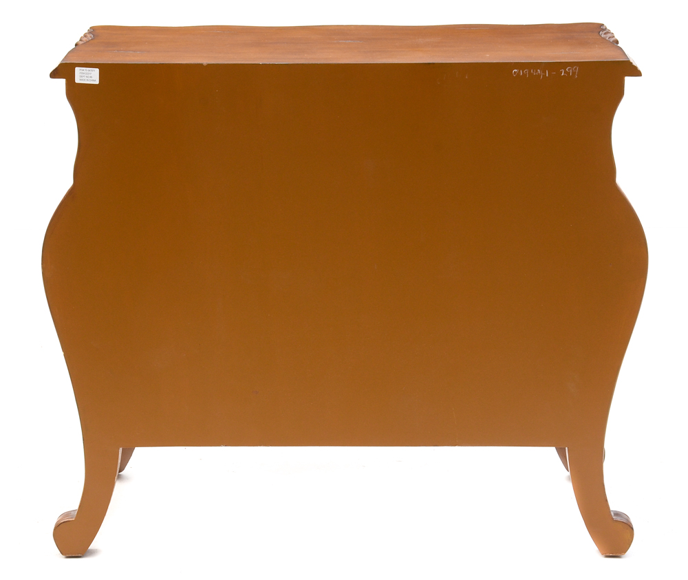 Bombé Style Three Drawer Chest