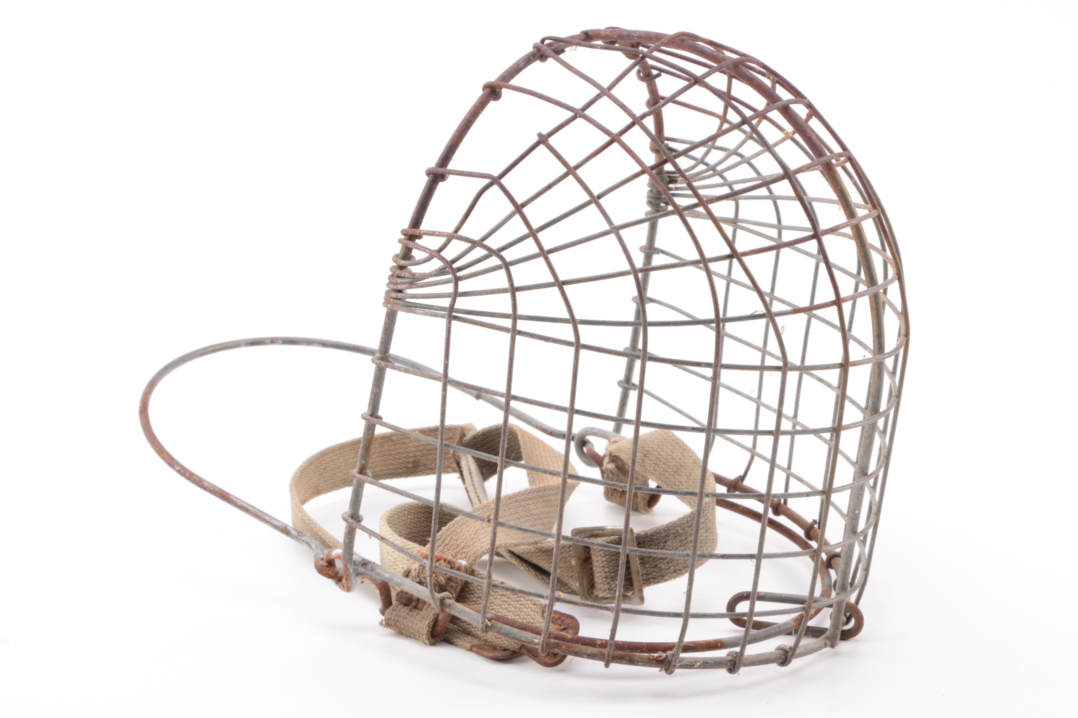 Antique Calf Weaning Muzzle