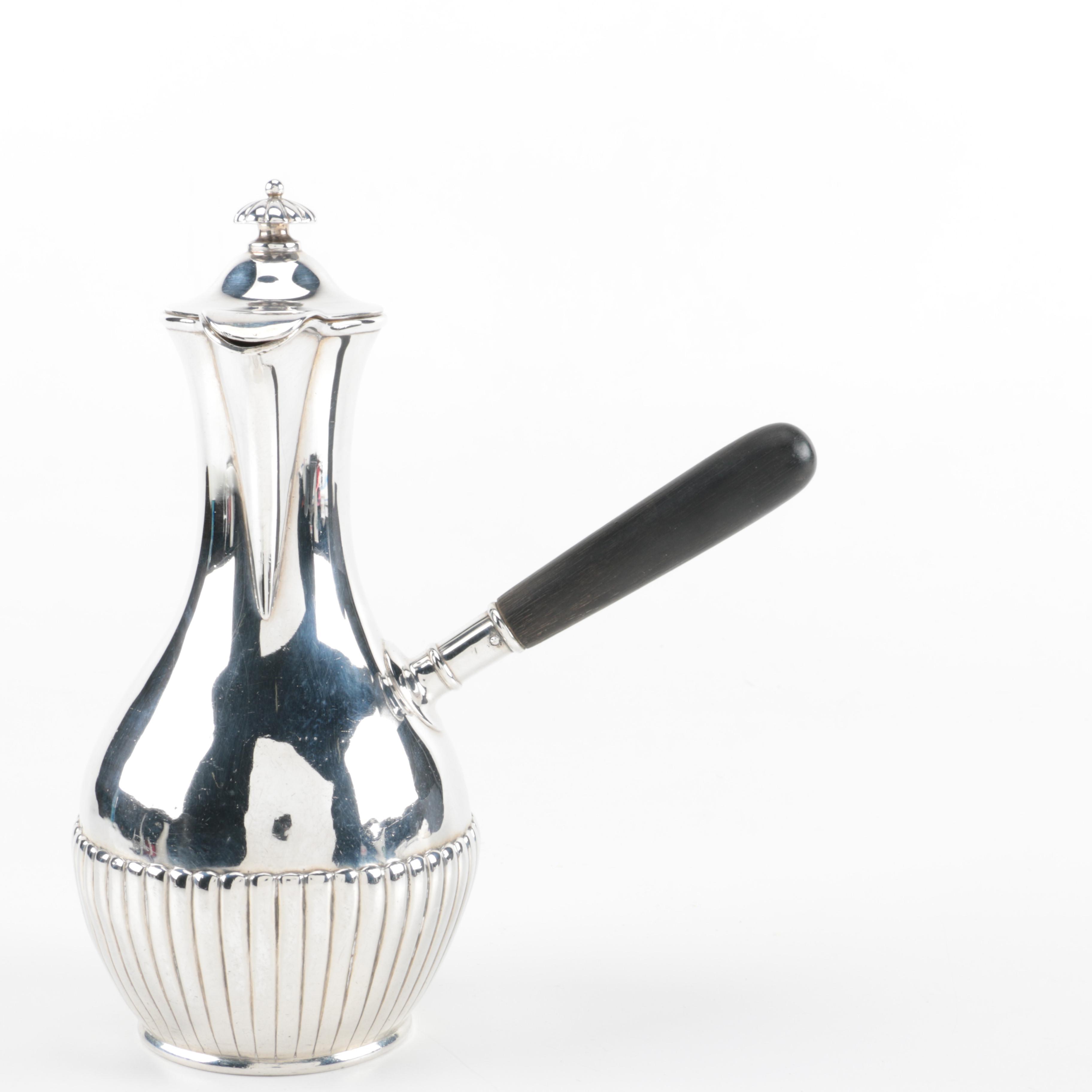 1882 Dominick & Haff Sterling Silver Chocolate Pot