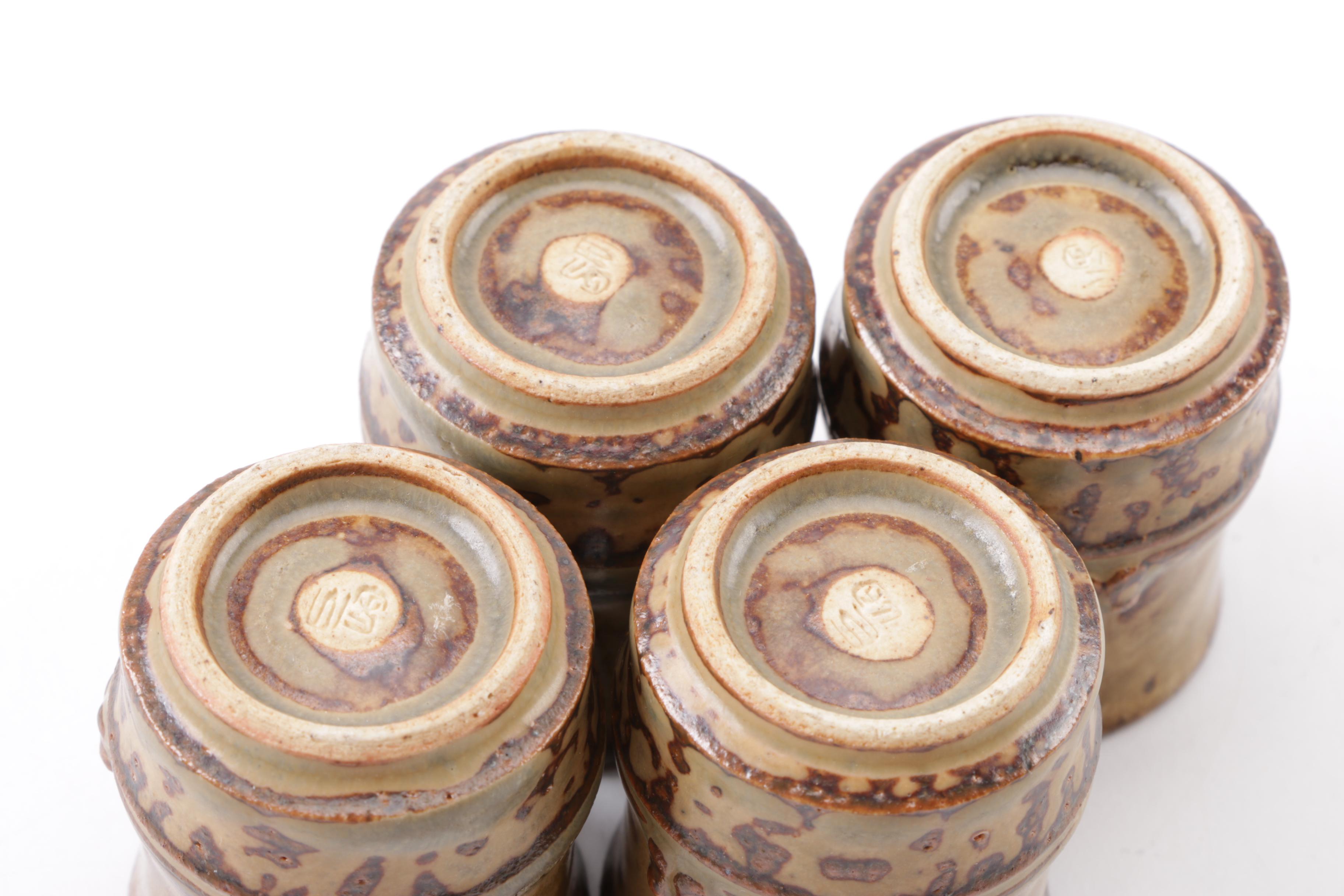 Vintage Ceramic and Hand Thrown Stoneware Cups