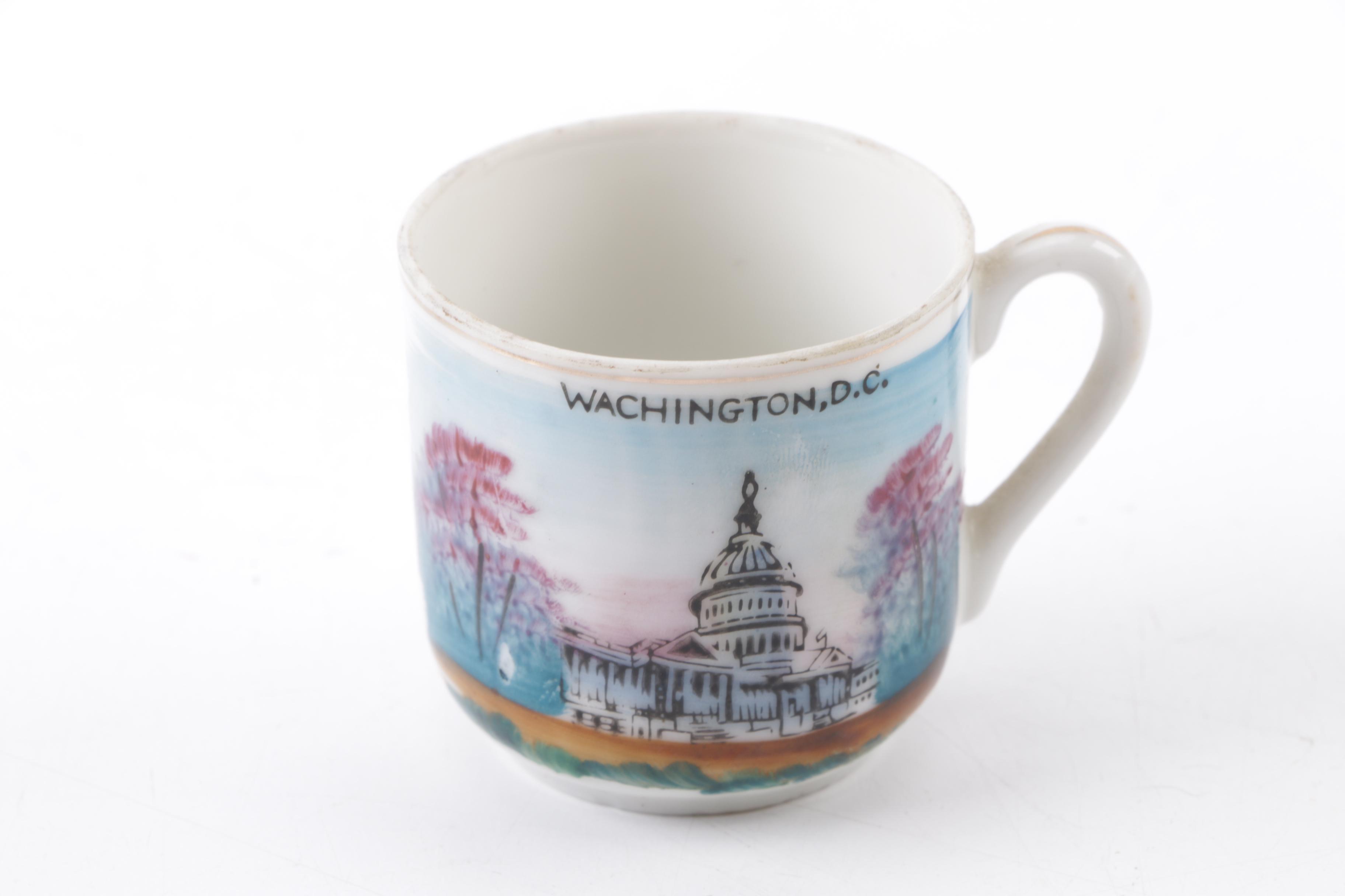 Vintage Ceramic and Hand Thrown Stoneware Cups