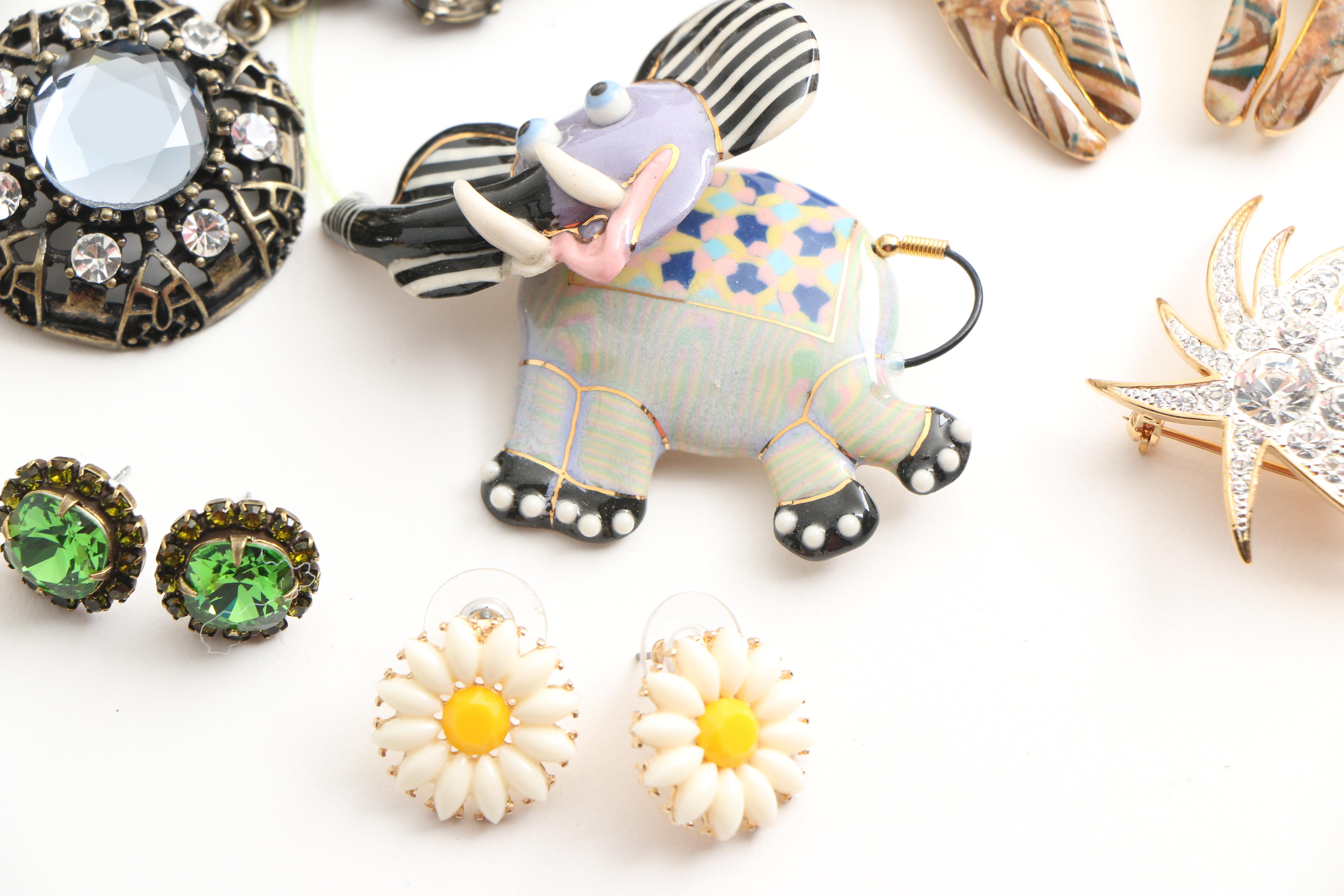 Assortment of Costume Jewelry