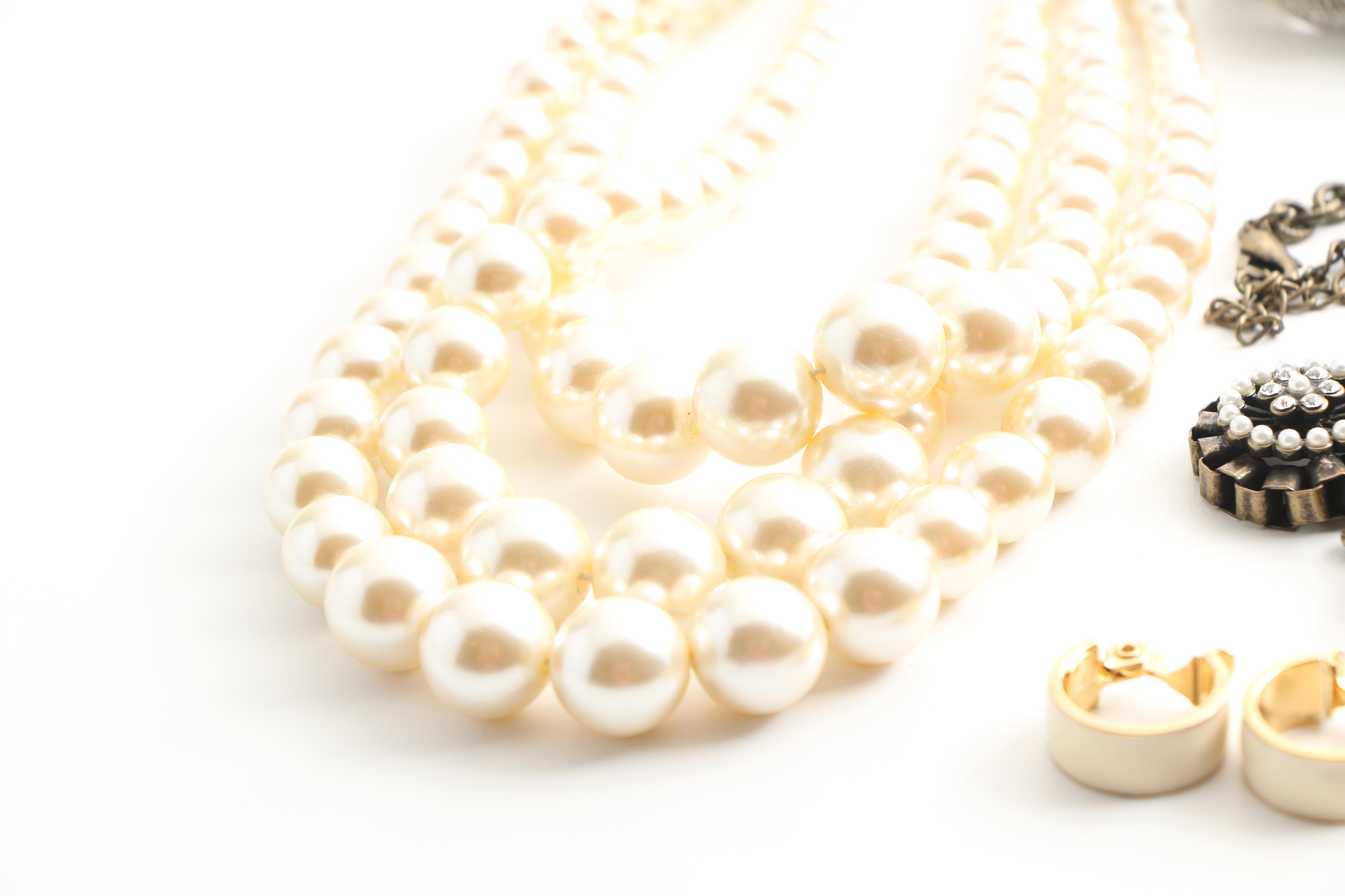 Assortment of Costume Jewelry