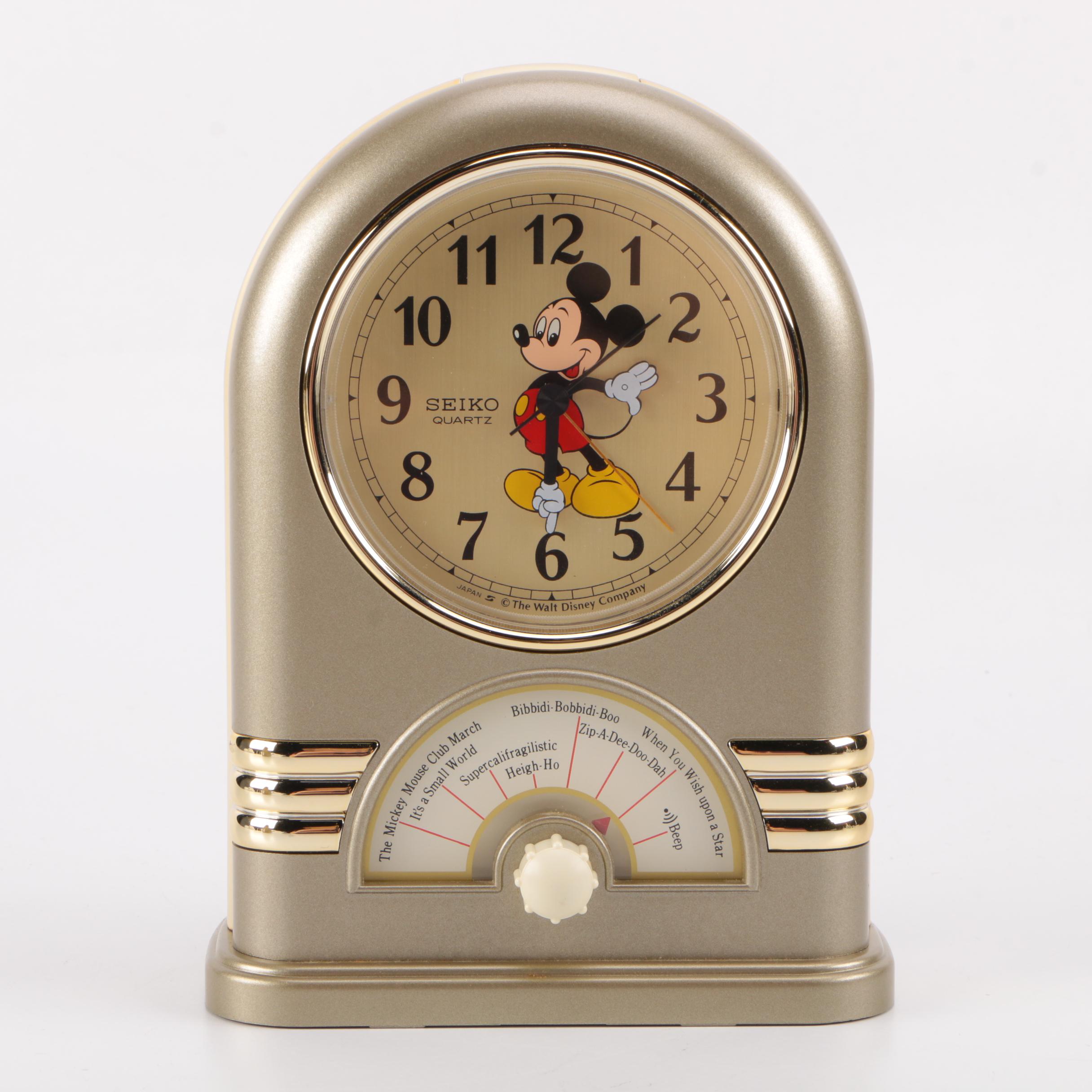 Seiko Mickey Mouse Alarm Clock