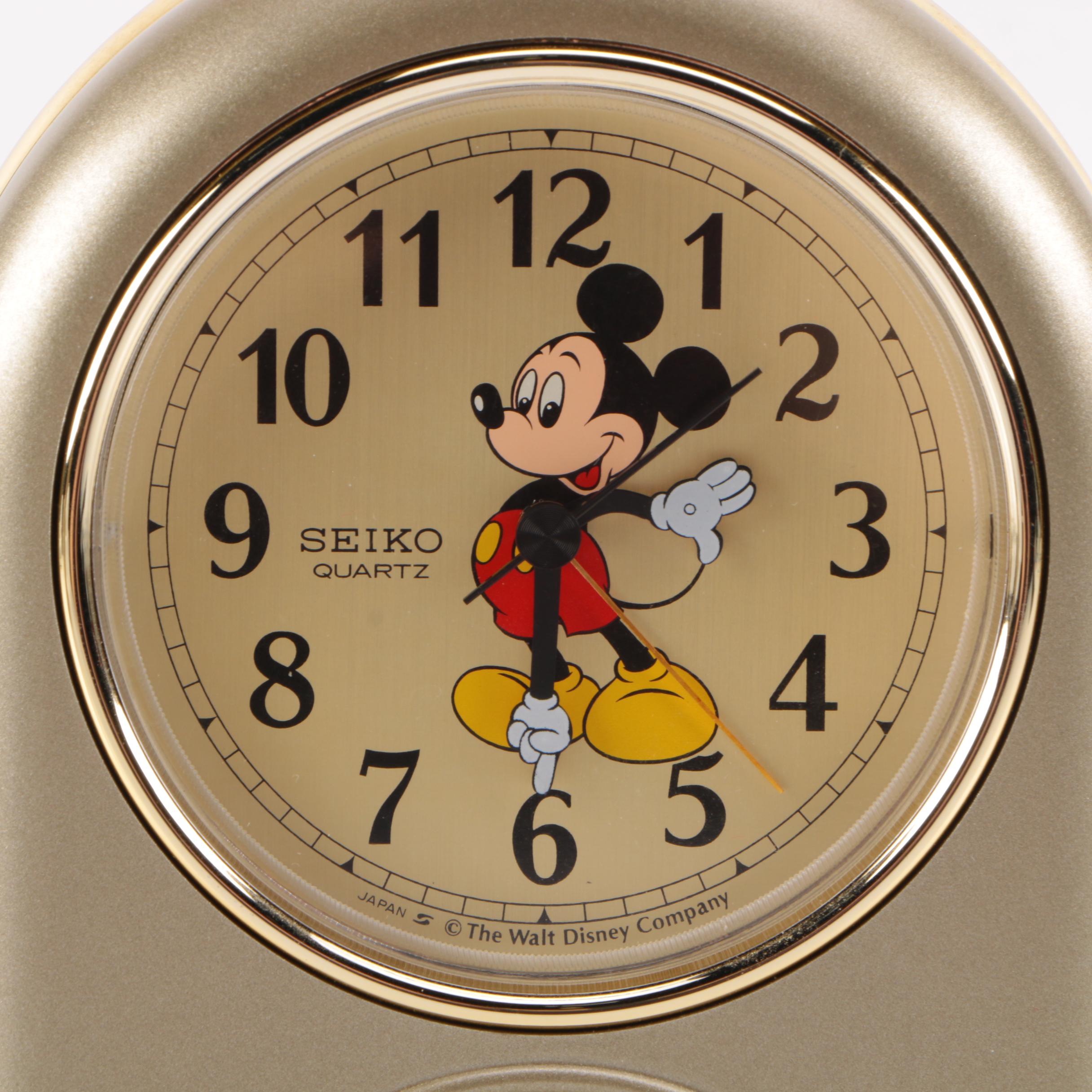 Seiko Mickey Mouse Alarm Clock