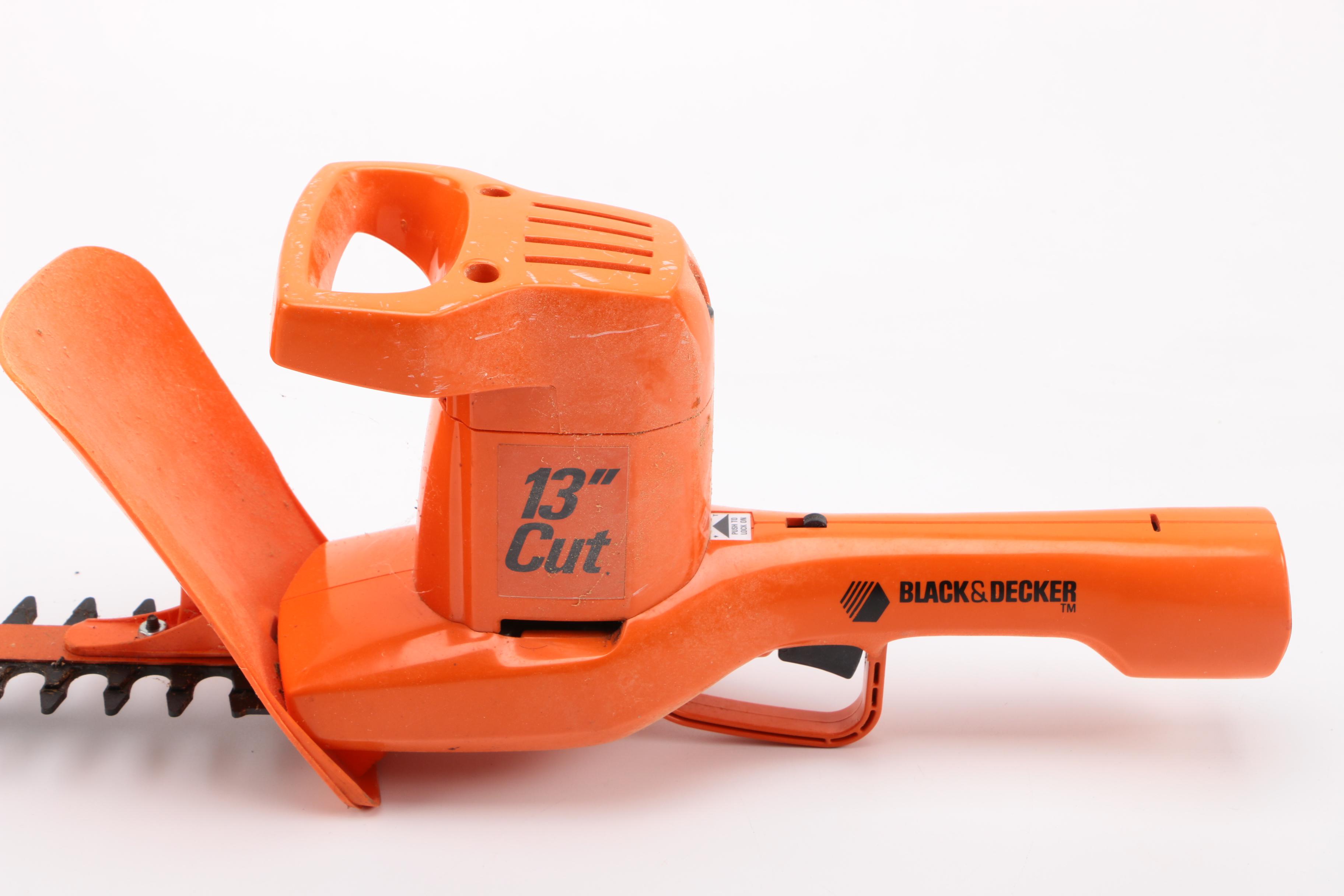 Three Black and Decker Power Tools